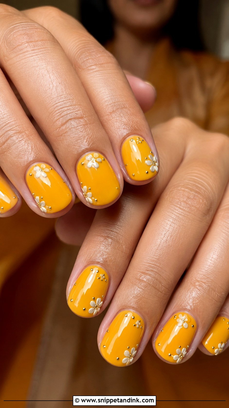 Rose Gold Indian Wedding Guest Nails - Snippet and Ink - 20 Indian Wedding Guest Nails