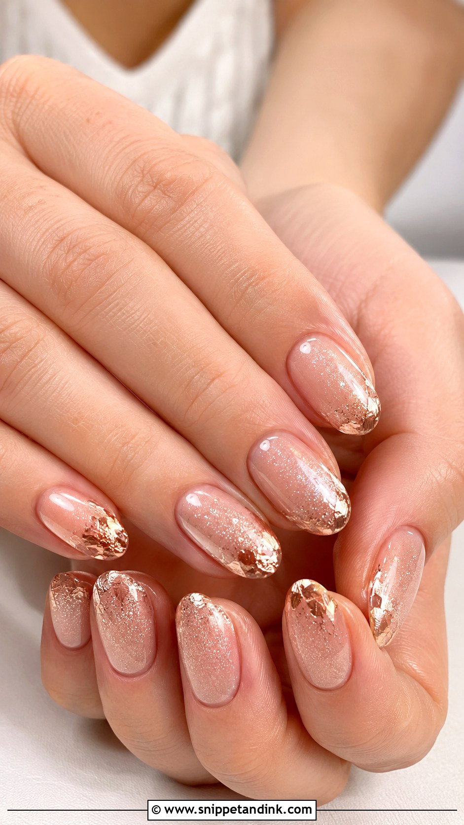 Rose Gold Marriage Nails - Snippet and Ink - 30 Marriage Nails
