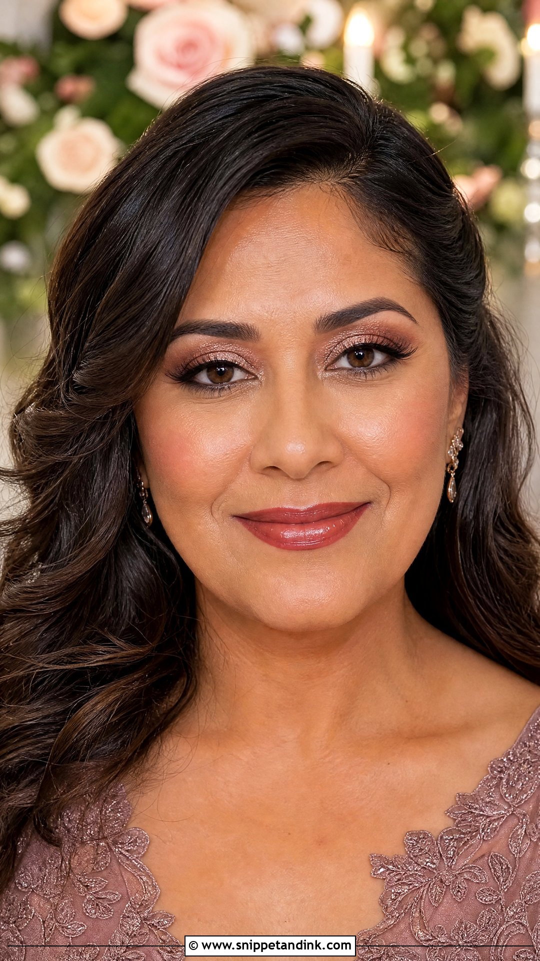 Rose Gold Mother Of The Bride Makeup - Snippet and Ink - 30 Mother of the Bride Makeup Ideas