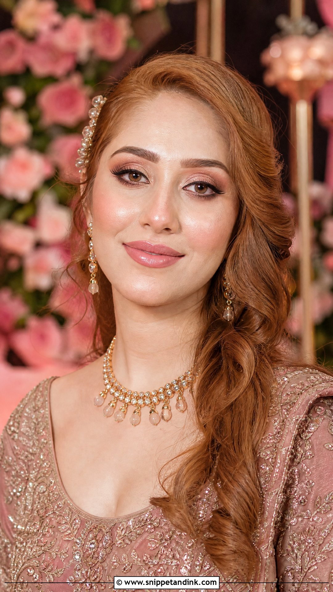 Rose Gold Party Makeup - Snippet and Ink - 25 Party Makeup for Indian Wedding Ideas