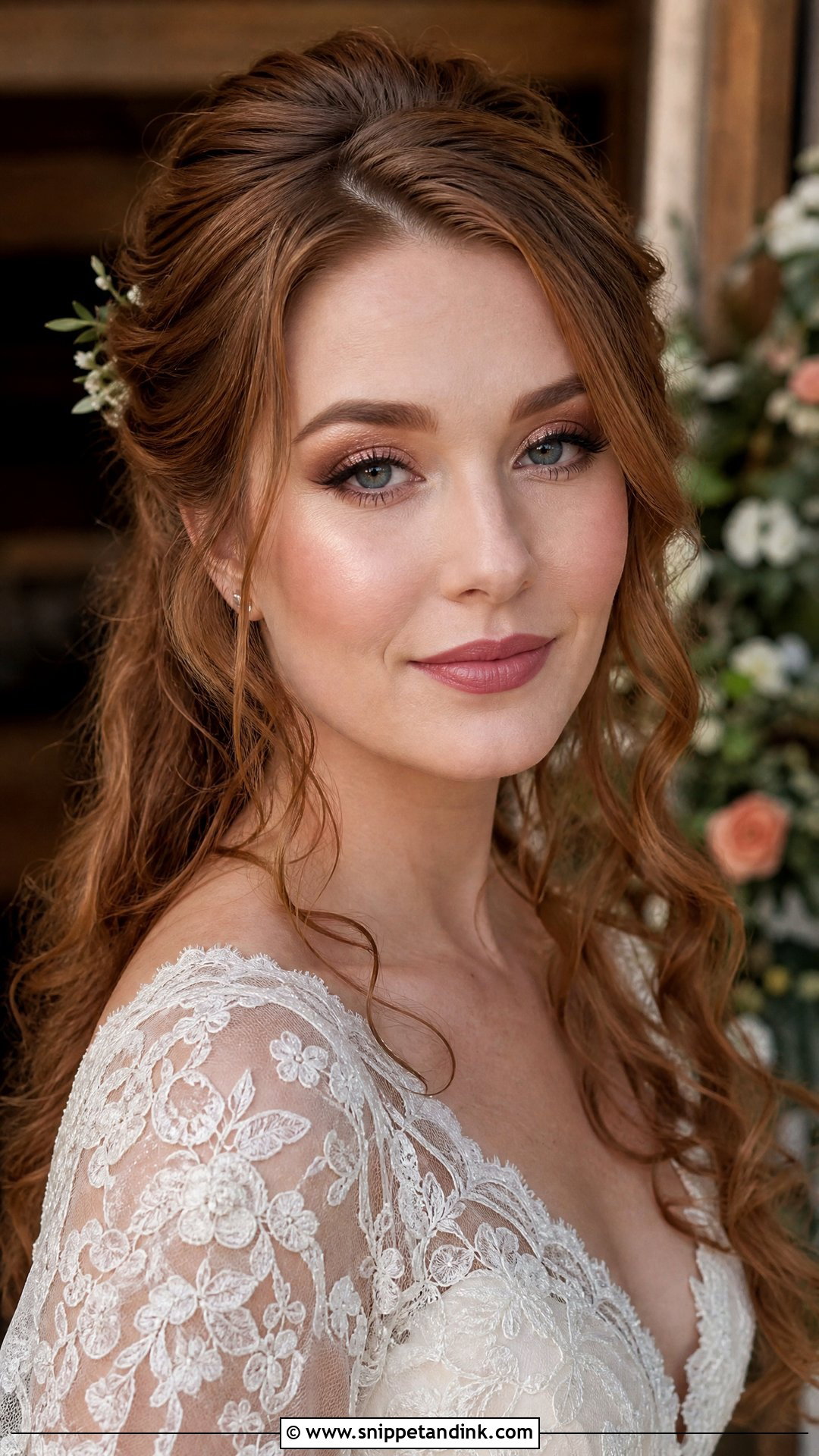 Rose Gold Rustic Wedding Makeup - Snippet and Ink - 20 Rustic Wedding Makeup Ideas