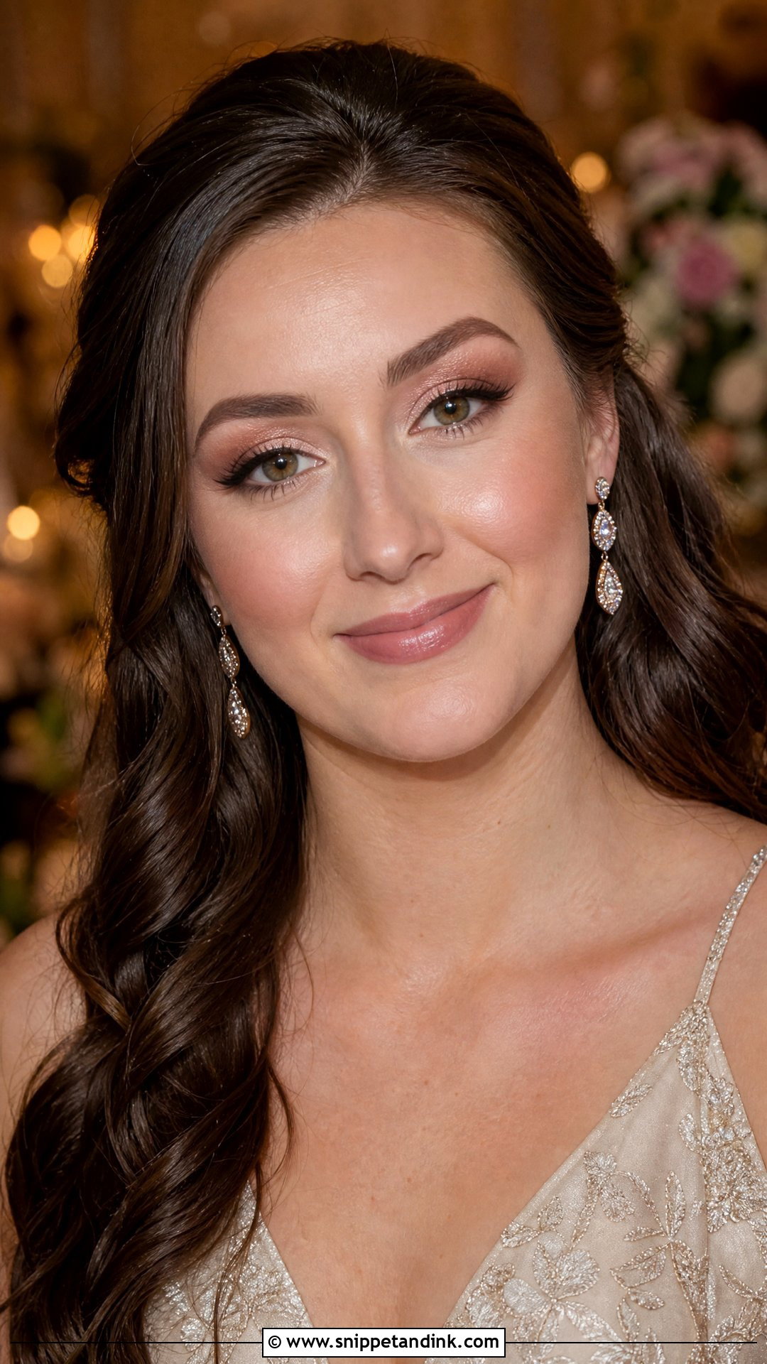 Rose Gold Soft Bridal Makeup - Snippet and Ink - 30 Soft Bridal Makeup Ideas