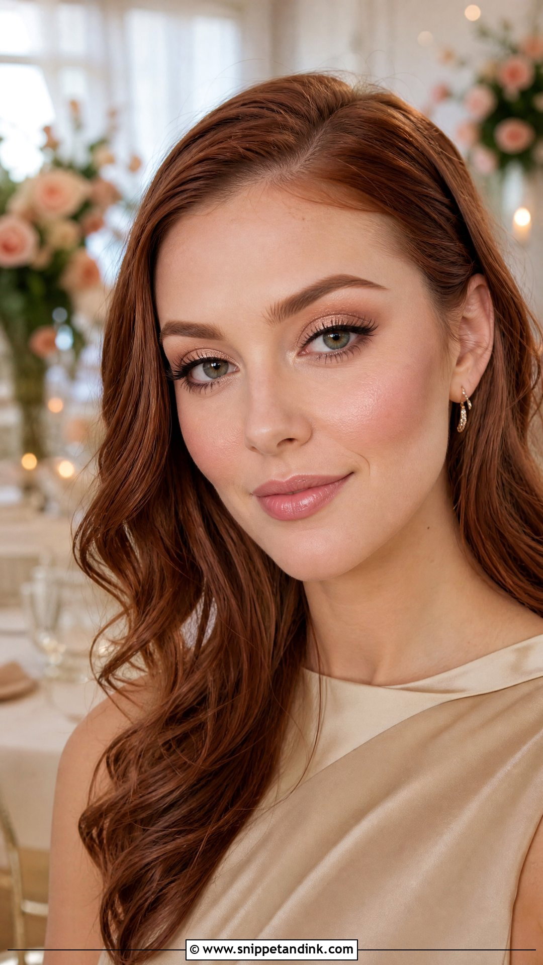 Rose Gold Summer Wedding Guest Makeup - Snippet and Ink - 20 Summer Wedding Guest Makeup Ideas
