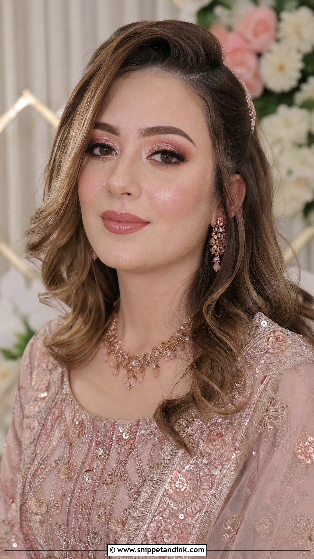 Rose Gold Walima Makeup - Snippet and Ink - 30 Walima Makeup Ideas