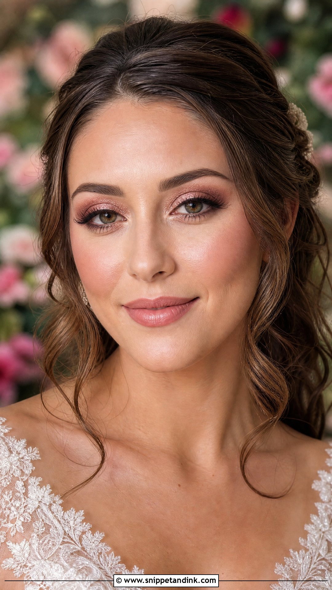 Rose Gold Wedding Eye Makeup - Snippet and Ink - 20 Wedding Eye Makeup Ideas