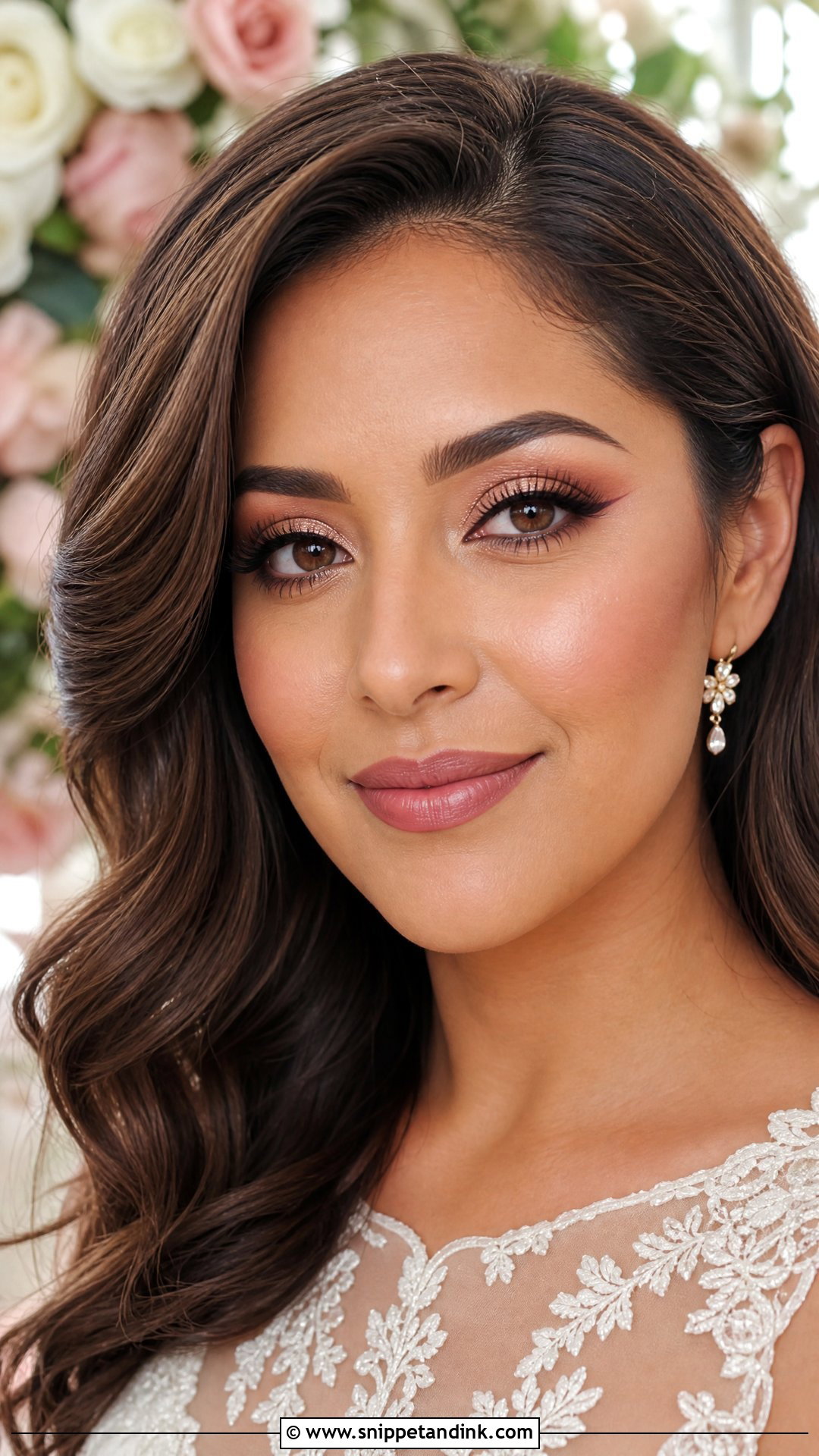 Rose Gold Wedding Eye Makeup - Snippet and Ink - 20 Wedding Makeup Eyes