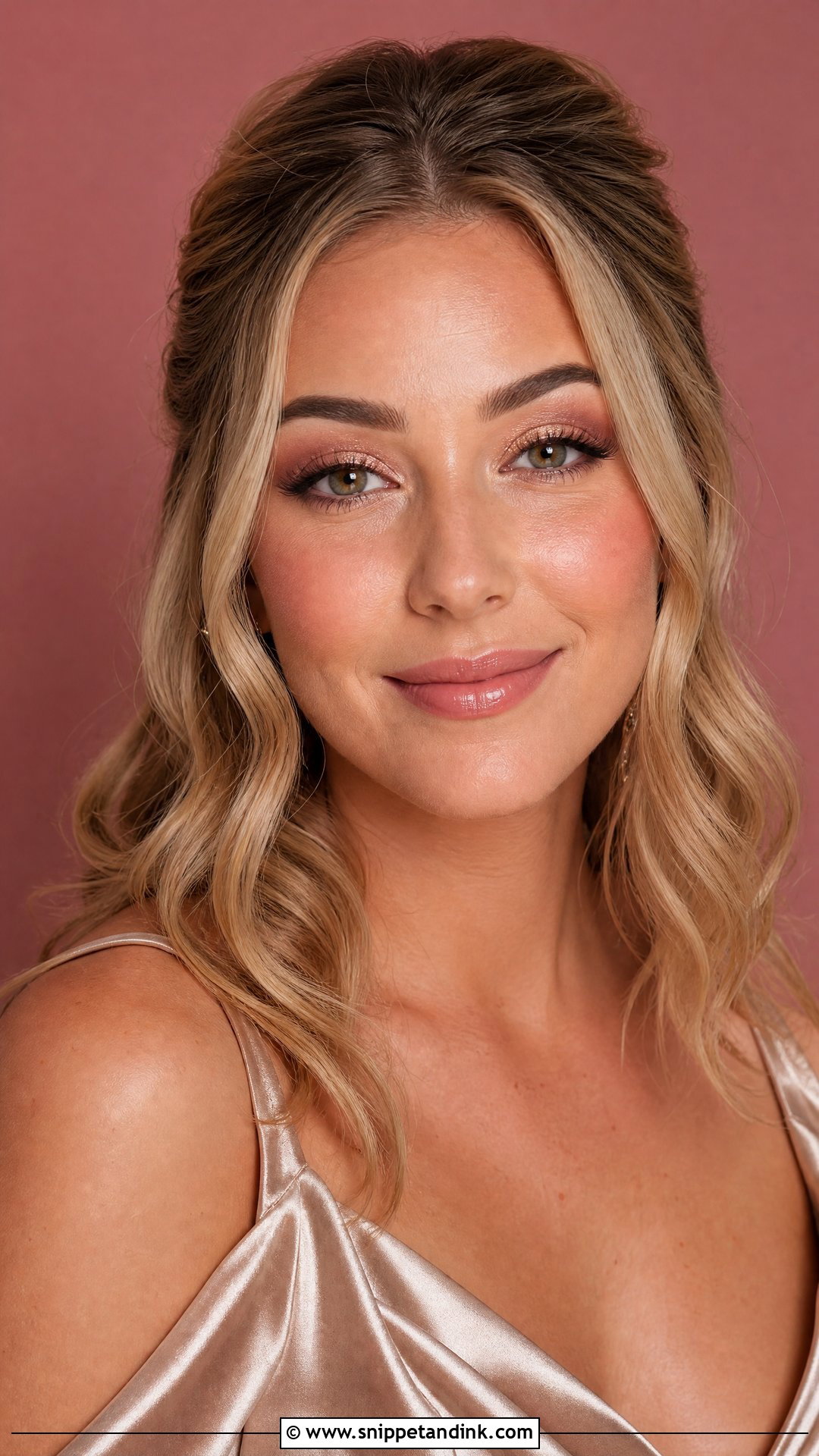 Rose Gold Wedding Guest Eye Makeup - Snippet and Ink - 20 Wedding Guest Eye Makeup Ideas