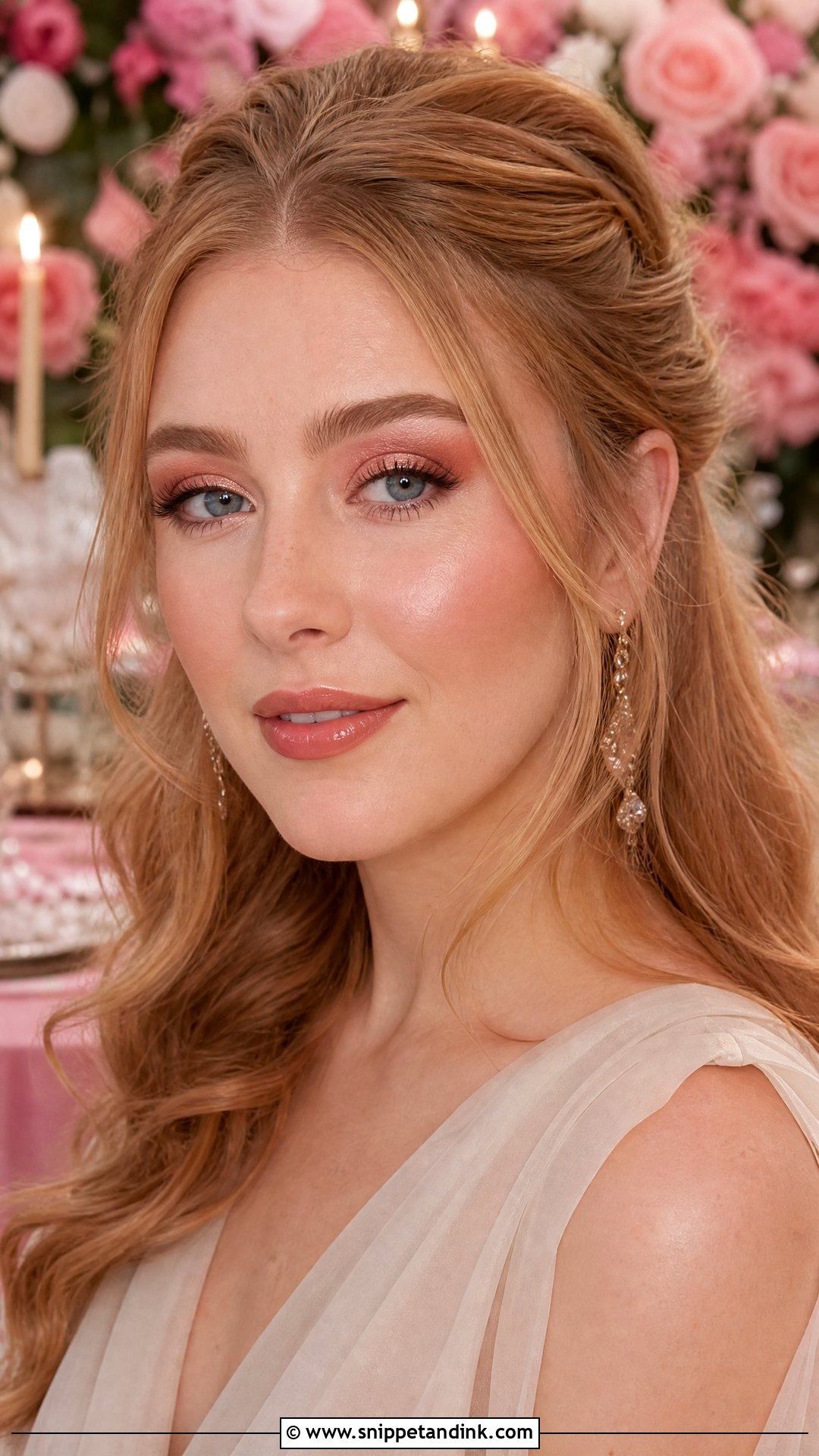 Rose Gold Wedding Guest Makeup - Snippet and Ink - 25 Classy Makeup for Wedding Guest Ideas