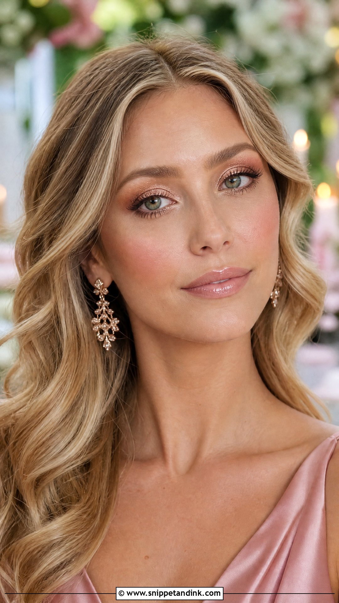 Rose Gold Wedding Guest Makeup - Snippet and Ink - 25 Makeup Looks for Wedding Guest