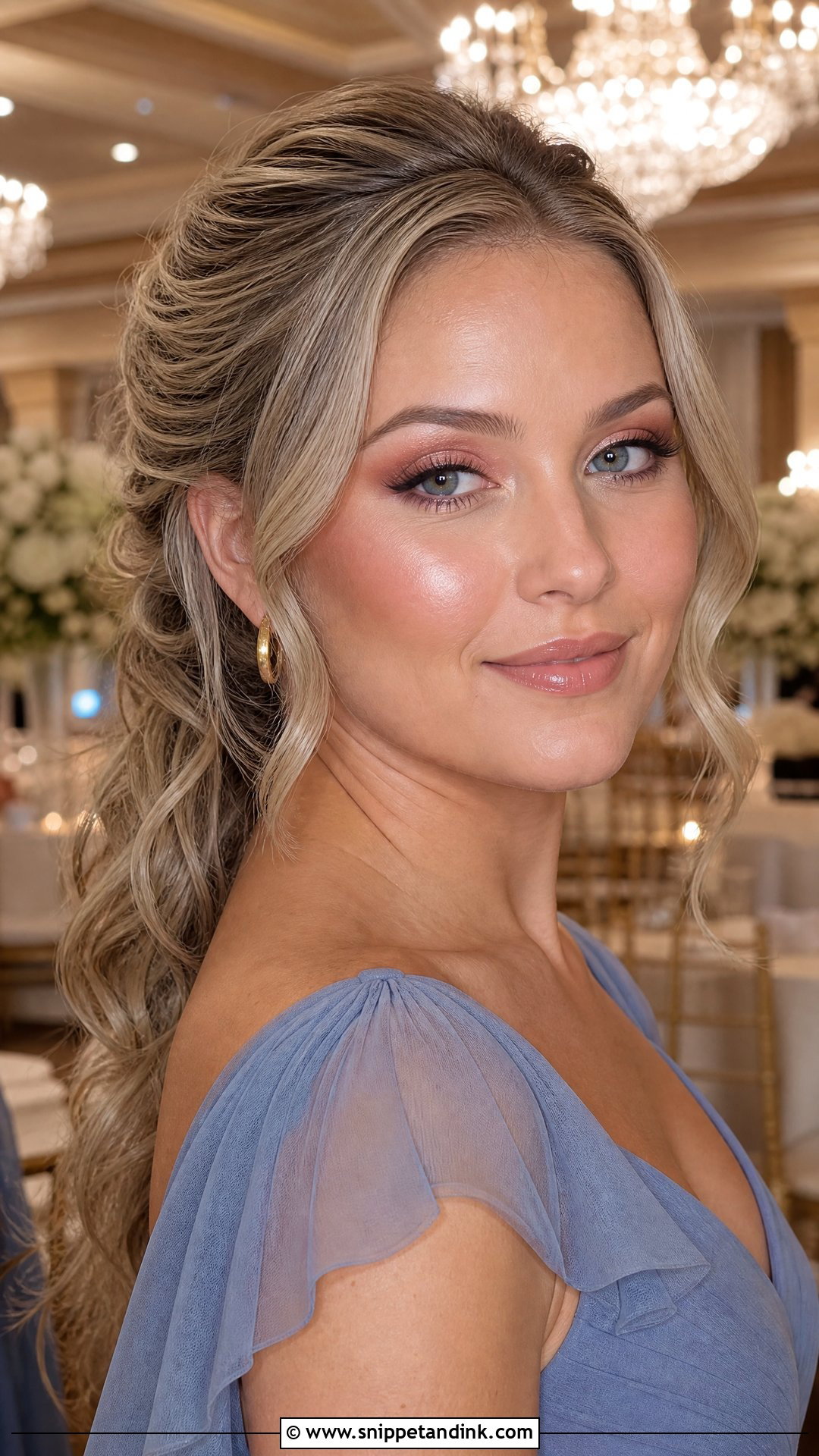 Rose Gold Wedding Guest Makeup - Snippet and Ink - 35 Wedding Guest Makeup Ideas