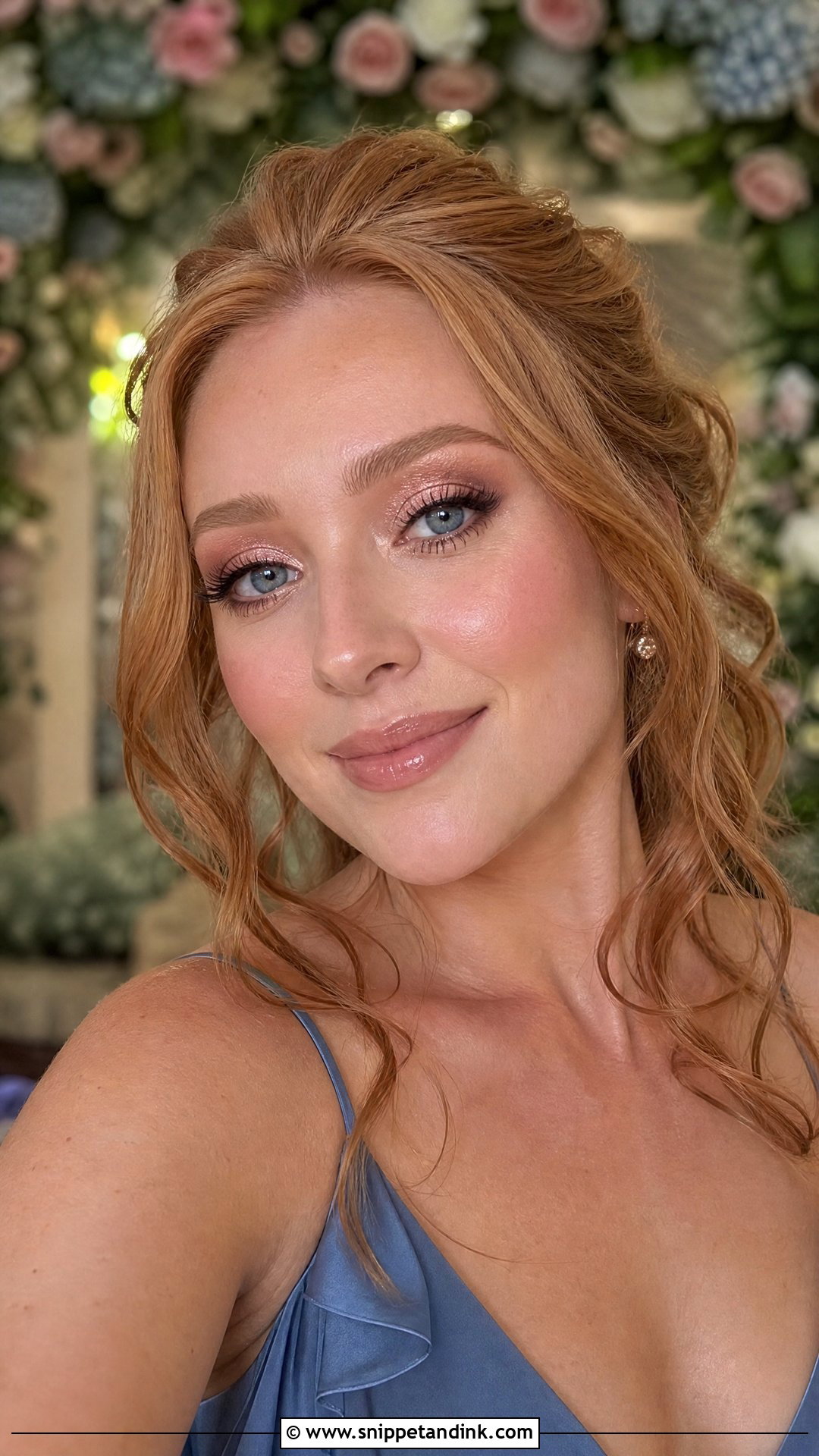 Rose Gold Wedding Guest Makeup - Snippet and Ink - 20 Easy Wedding Guest Makeup Ideas