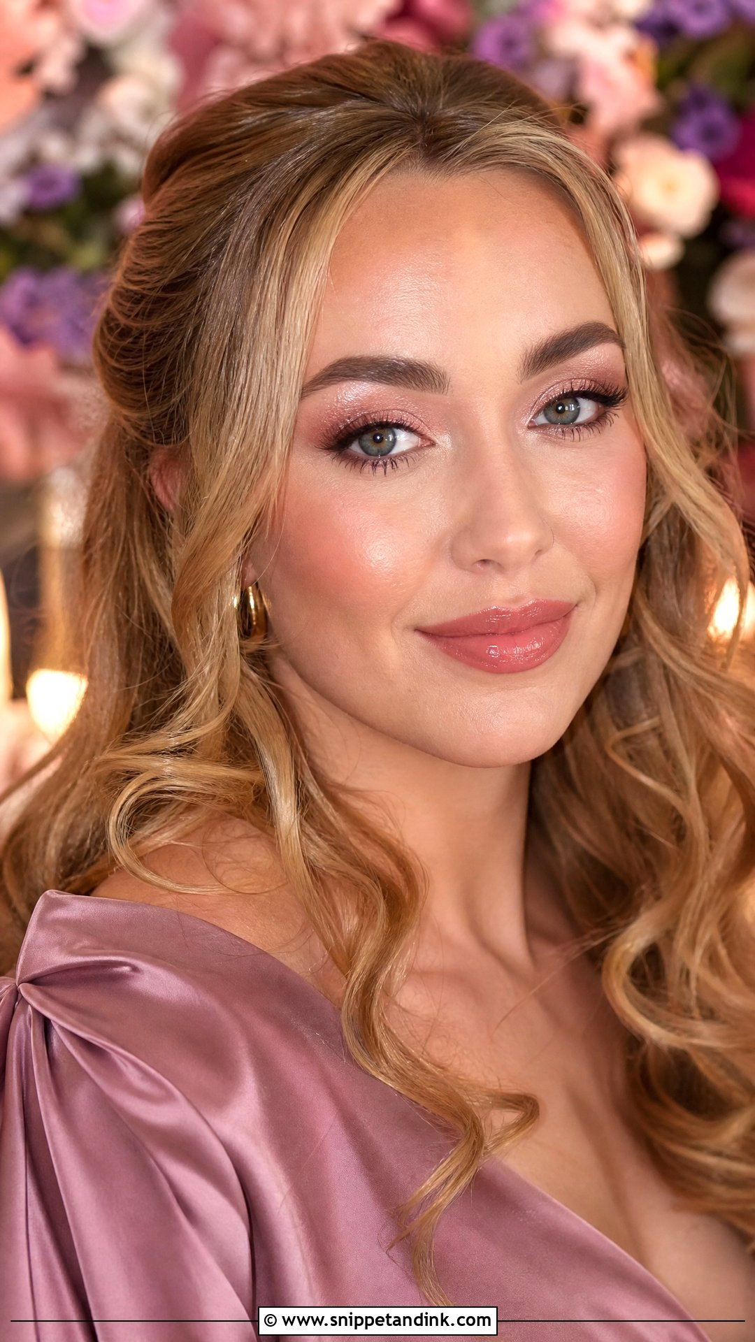 Rose Gold Wedding Guest Makeup - Snippet and Ink - 20 Makeup Look for Wedding Guest Ideas