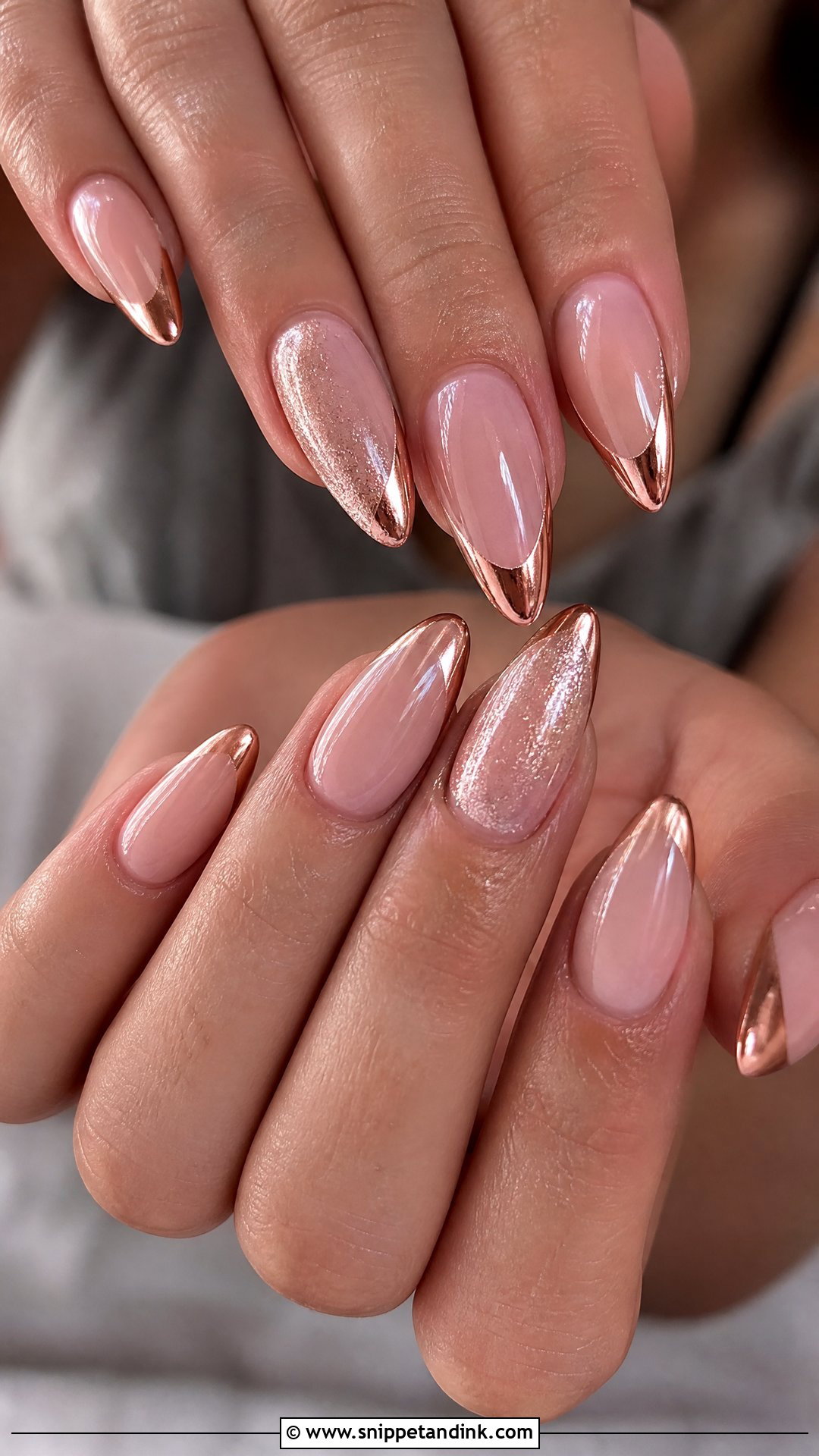 Rose Gold Wedding Guest Nails - Snippet and Ink - 25 Nails for a Wedding Guest