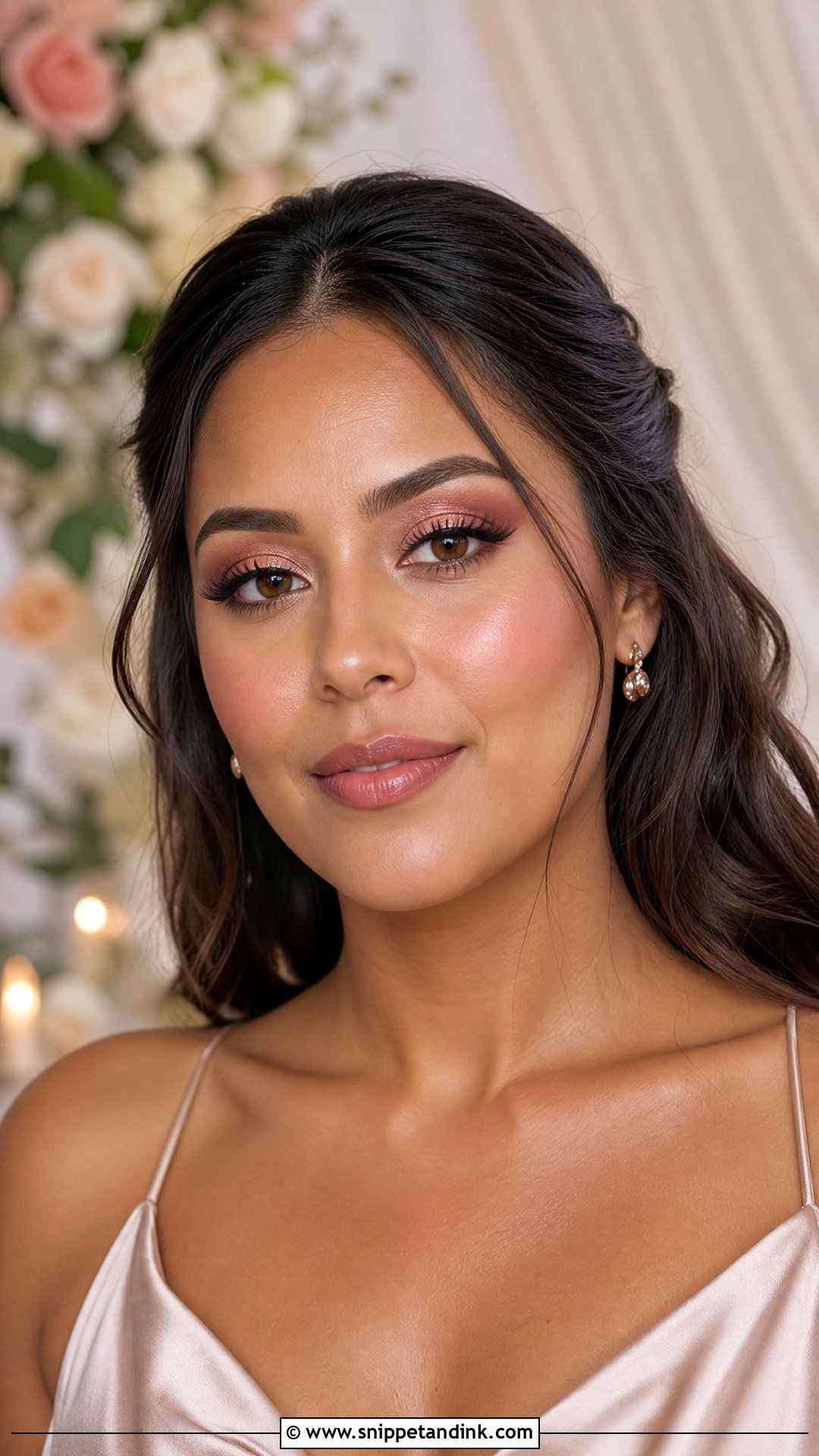 Rose Gold Wedding Makeup - Snippet and Ink - 20 Glam Makeup Looks Wedding