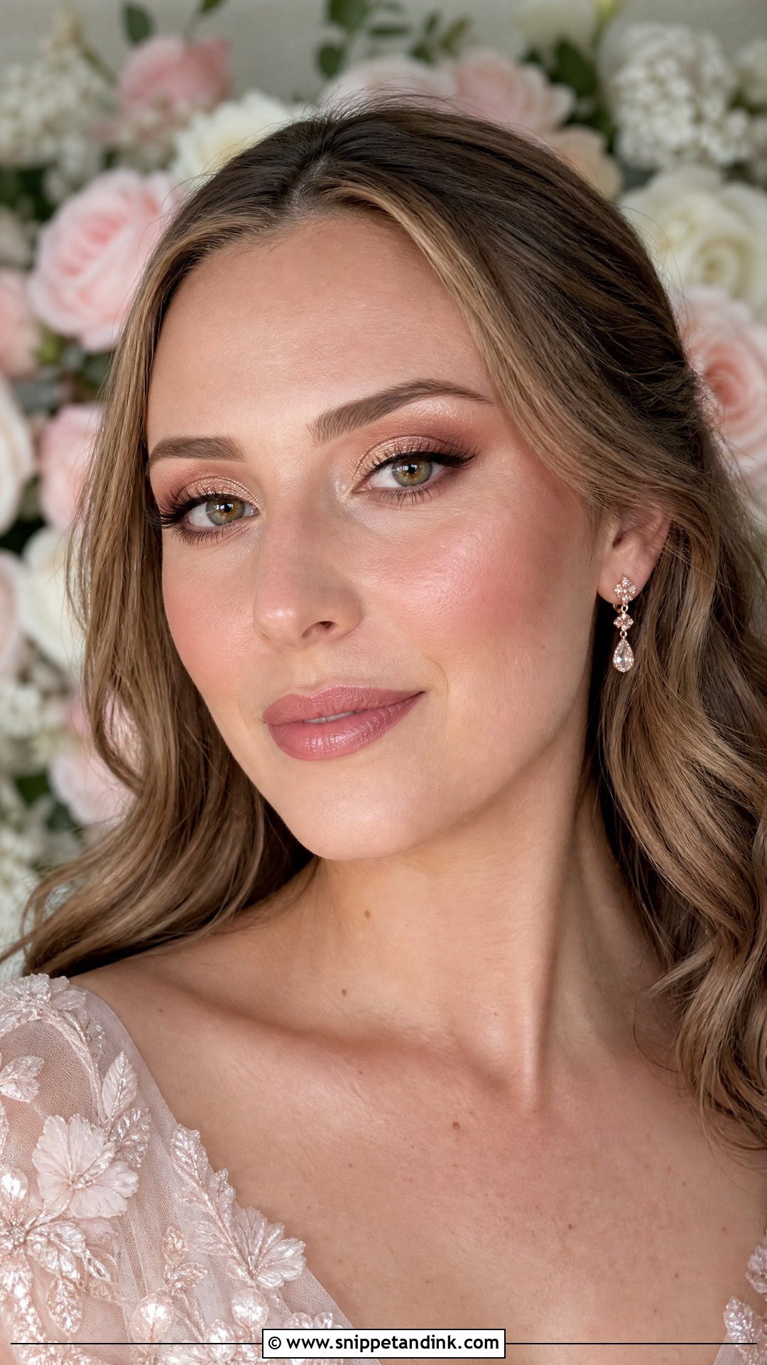 Rose Gold Wedding Makeup - Snippet and Ink - 20 Golden Wedding Makeup Ideas