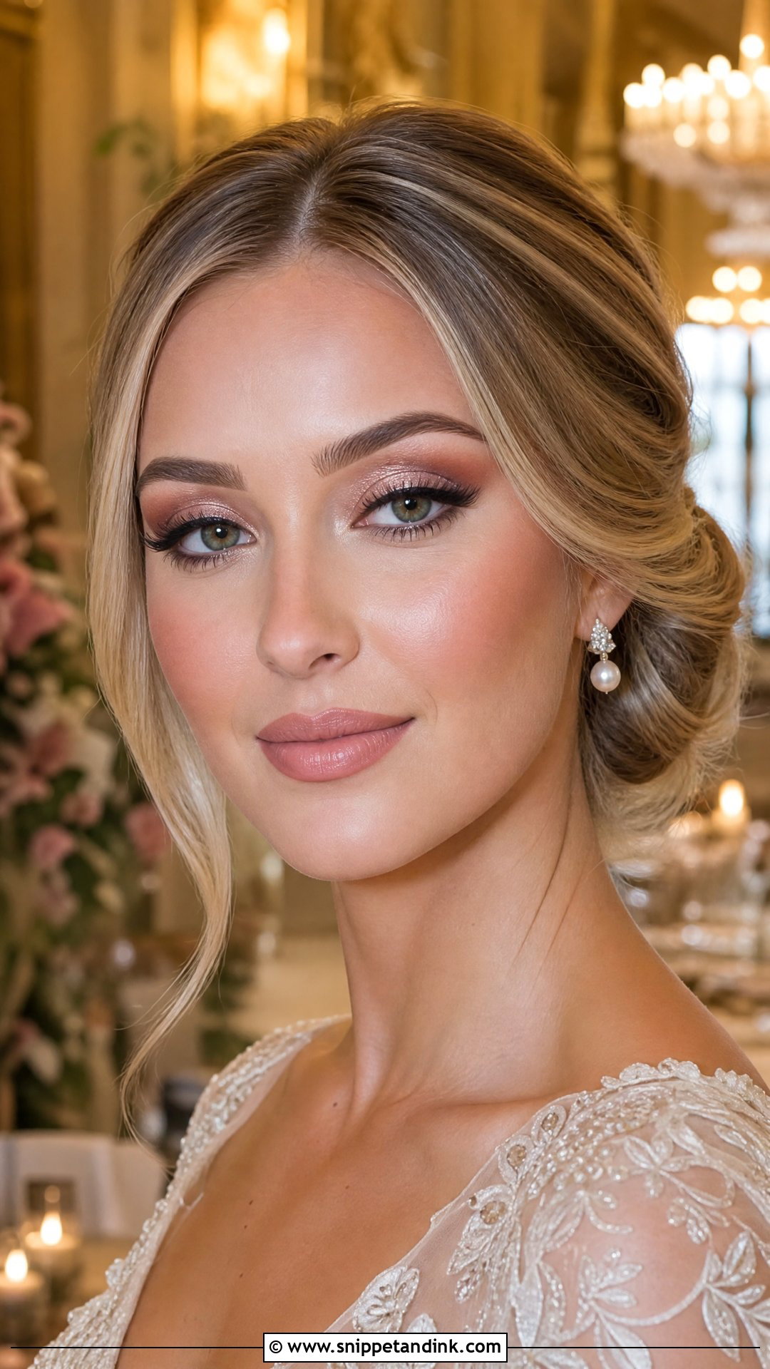 Rose Gold Wedding Makeup - Snippet and Ink - 20 Romantic Wedding Makeup Ideas