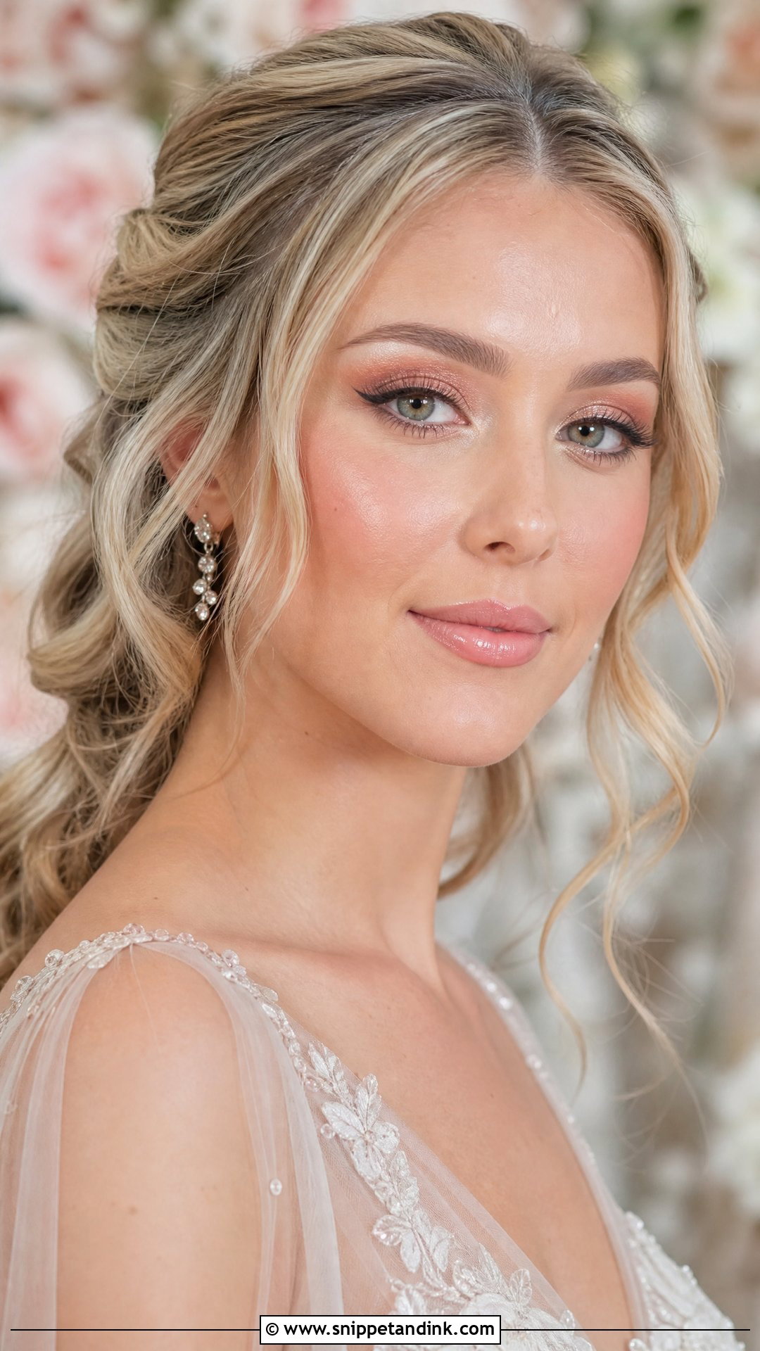 Rose Gold Wedding Makeup - Snippet and Ink - 20 Wedding Makeup Aesthetic Ideas