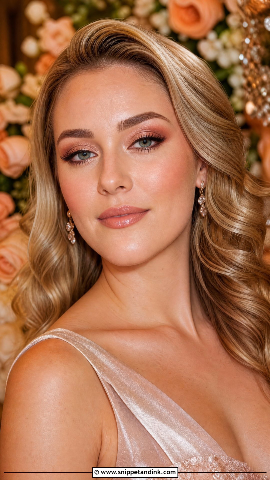 Rose Gold Wedding Makeup - Snippet and Ink - 20 Whimsical Wedding Makeup Ideas