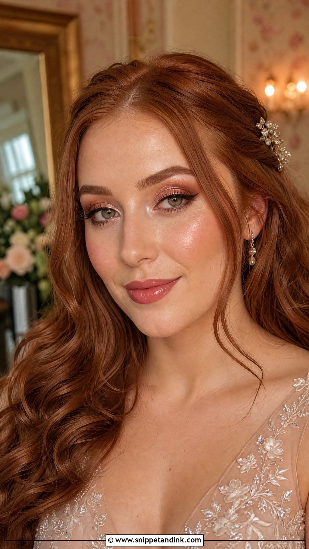 Rose Gold Wedding Makeup - Snippet and Ink - 30 Glam Wedding Makeup Ideas