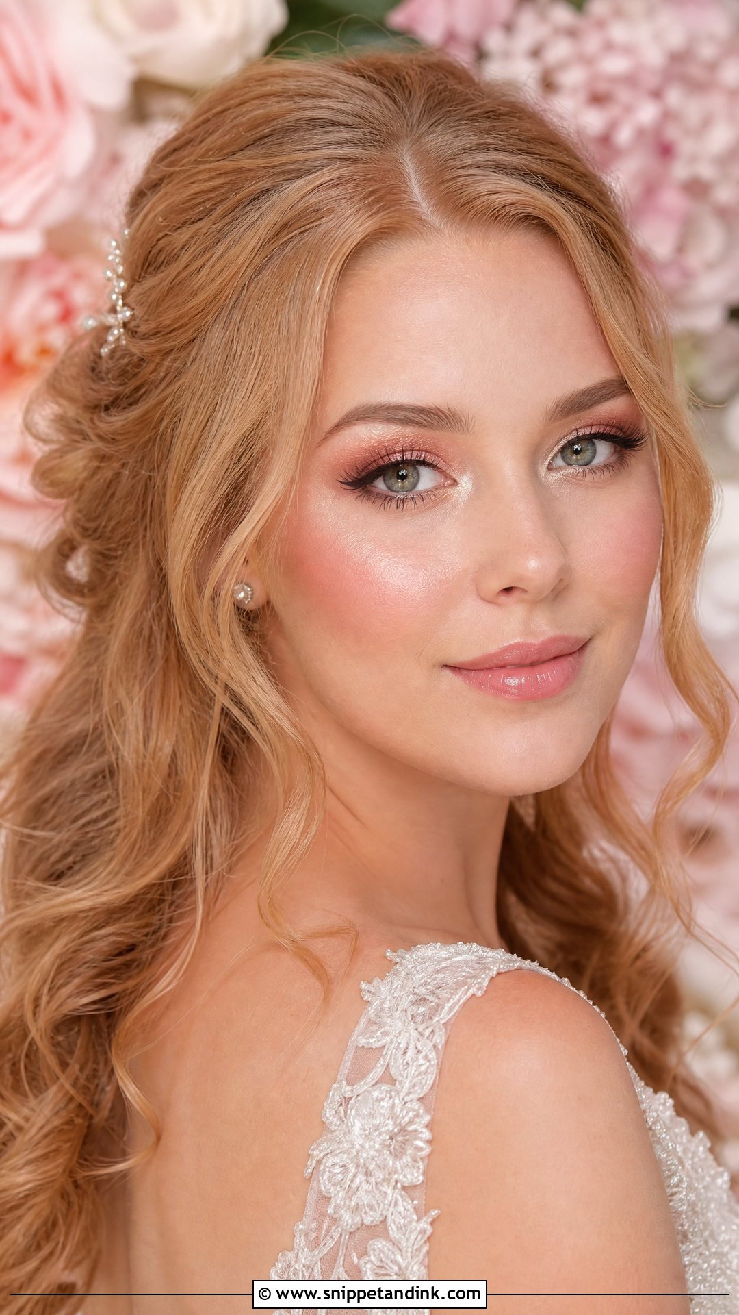 Rose Gold Wedding Makeup - Snippet and Ink - 30 Makeup for Wedding Ideas