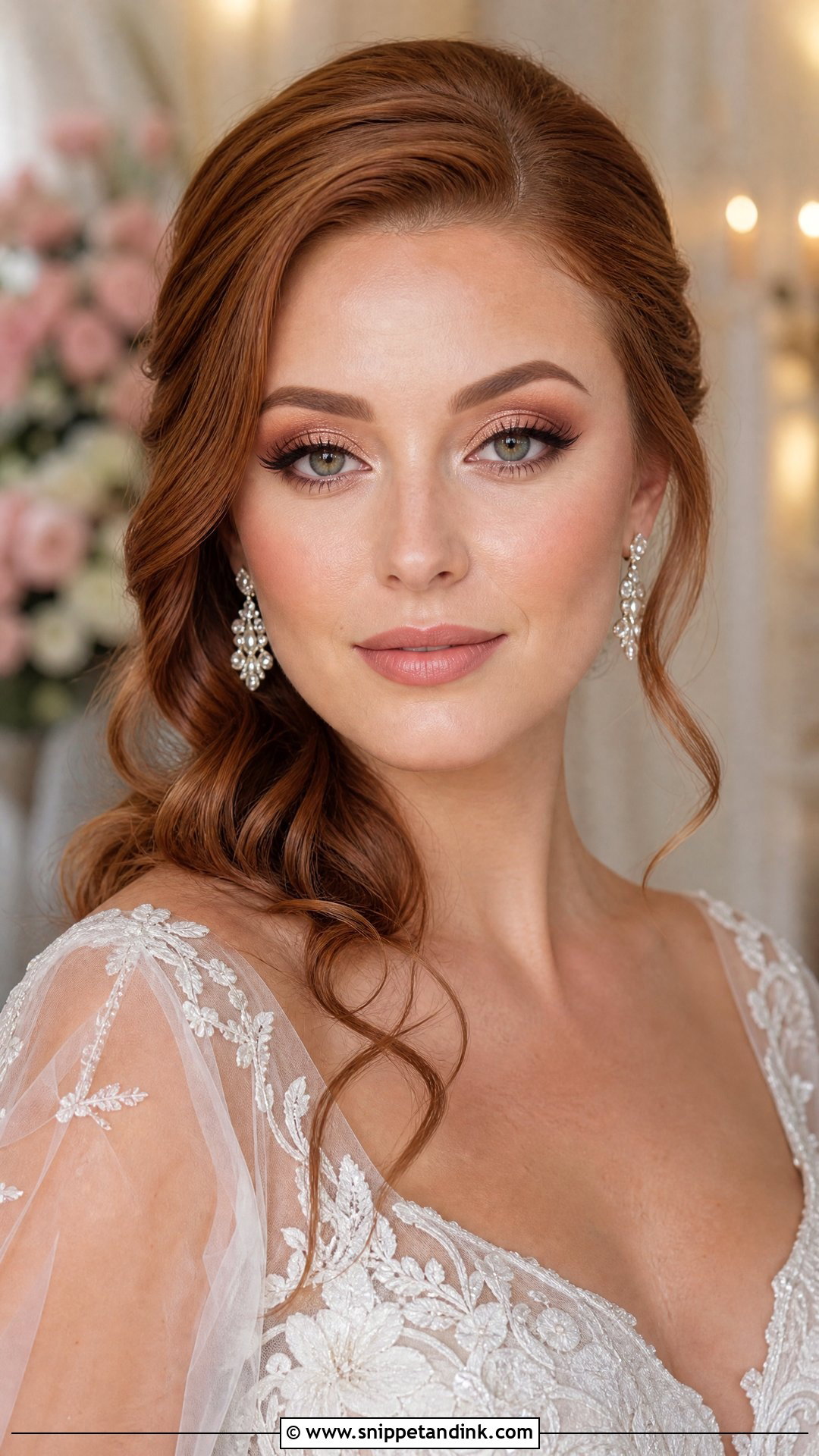 Rose Gold Wedding Makeup - Snippet and Ink - 30 Wedding Day Makeup Ideas