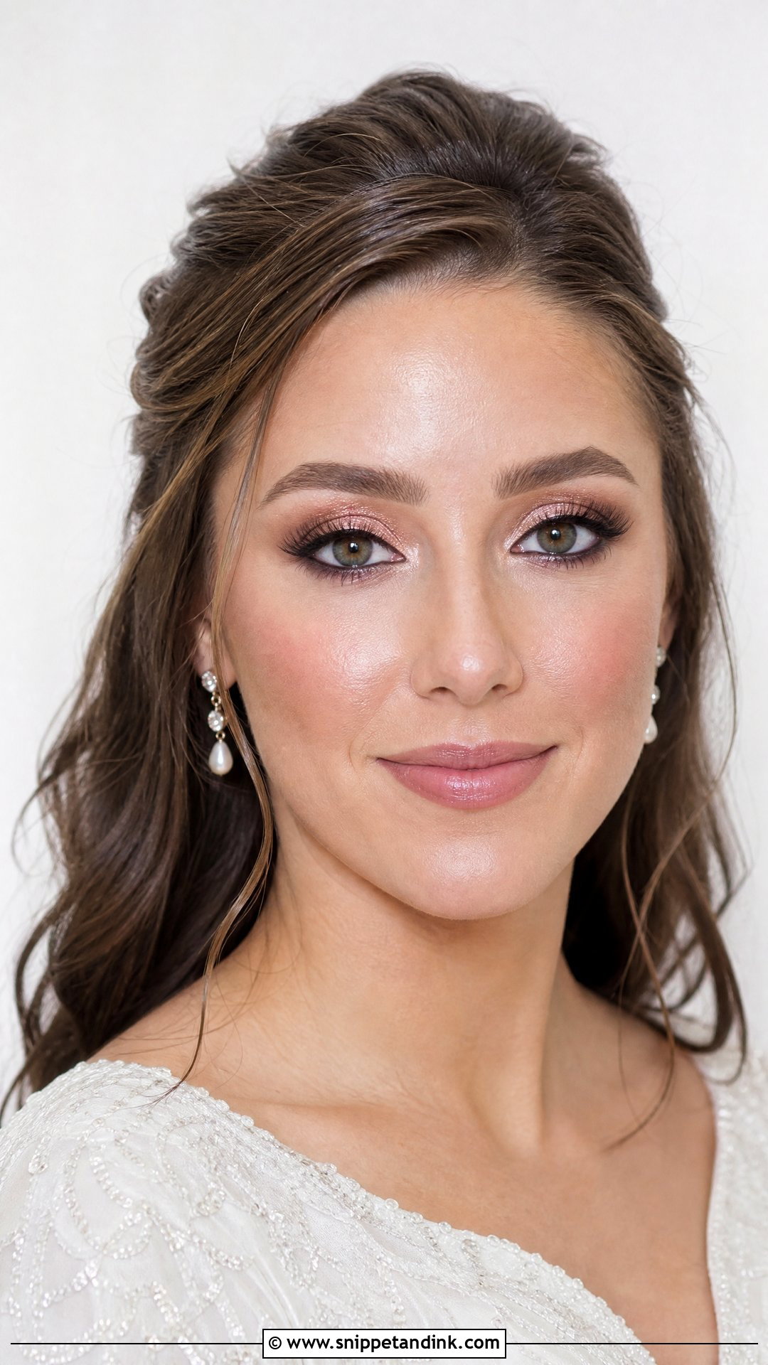 Rose Gold Wedding Makeup - Snippet and Ink - 35 Wedding Makeup Ideas