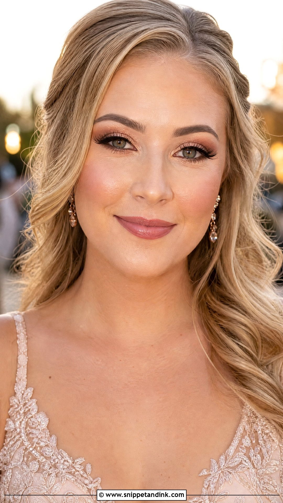 Rose Gold Wedding Makeup - Snippet and Ink - 20 Easy Wedding Makeup Ideas