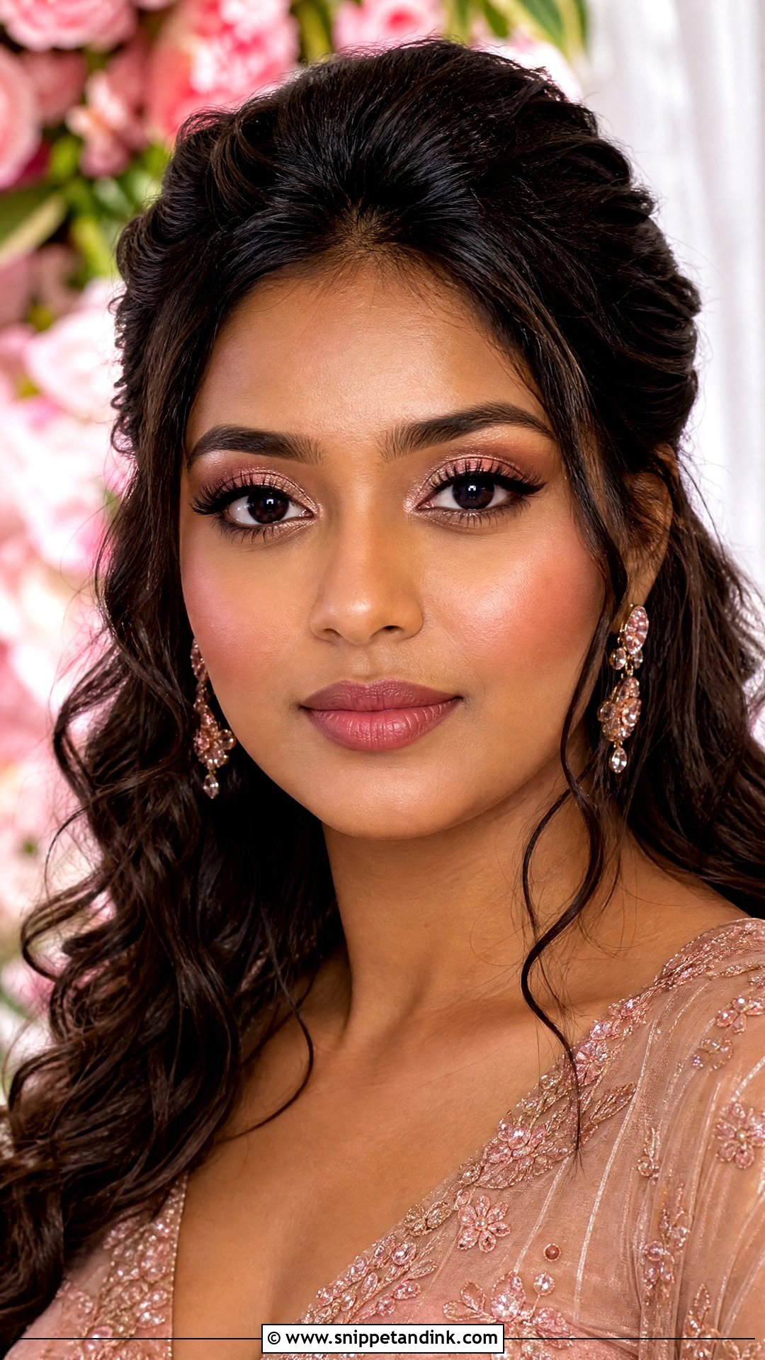 Rose Gold Wedding Makeup For Black Women - Snippet and Ink - 25 Wedding Makeup Black Women