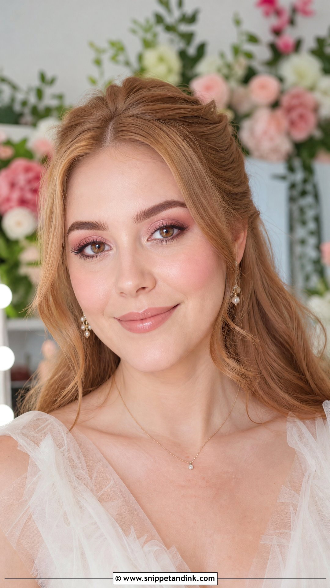 Rose Gold Wedding Makeup For Brown Eyes - Snippet and Ink - 25 Natural Wedding Make Up for Brown Eyes