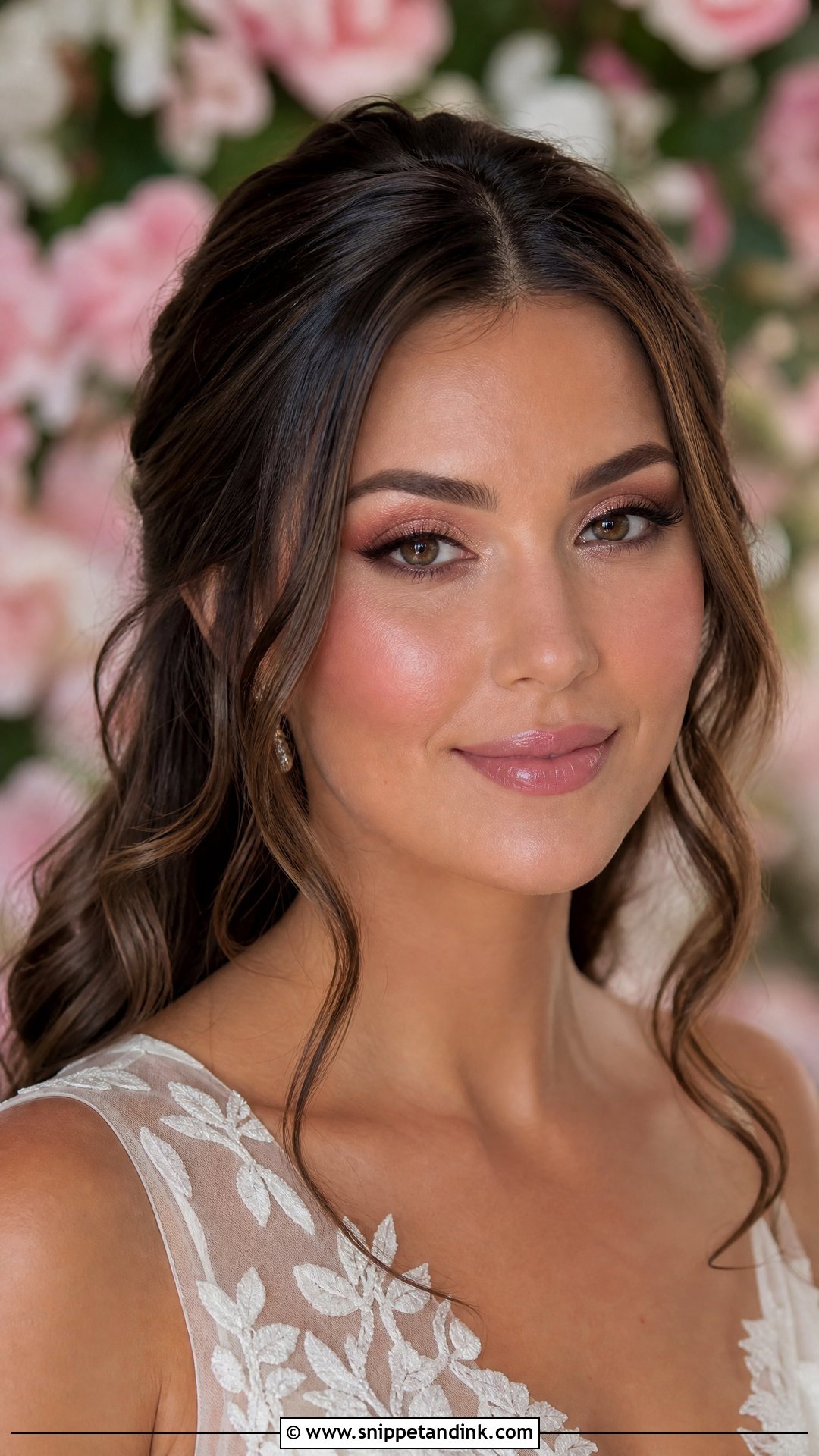 Rose Gold Wedding Makeup For Brown Eyes - Snippet and Ink - 25 Wedding Makeup for Brown Eyes Brunette