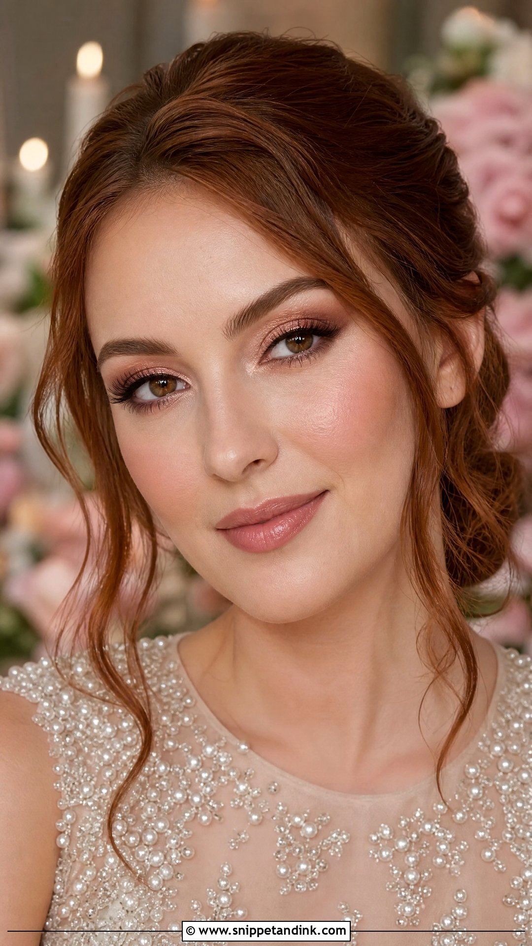 Rose Gold Wedding Makeup For Brown Eyes - Snippet and Ink - 20 Natural Wedding Makeup for Brown Eyes Light Skin