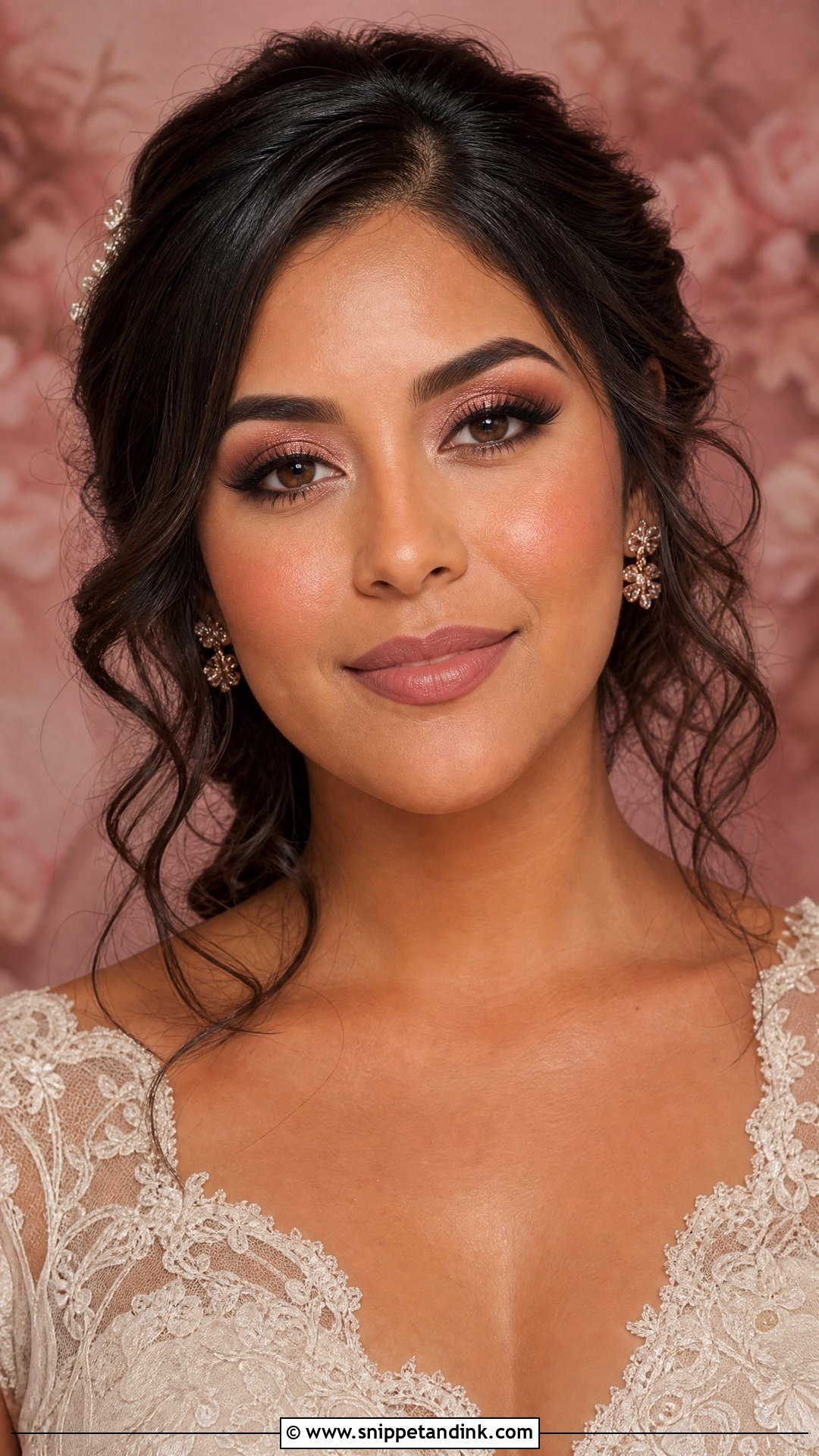 Rose Gold Wedding Makeup For Brown Skin - Snippet and Ink - 20 Wedding Makeup for Brown Skin Ideas