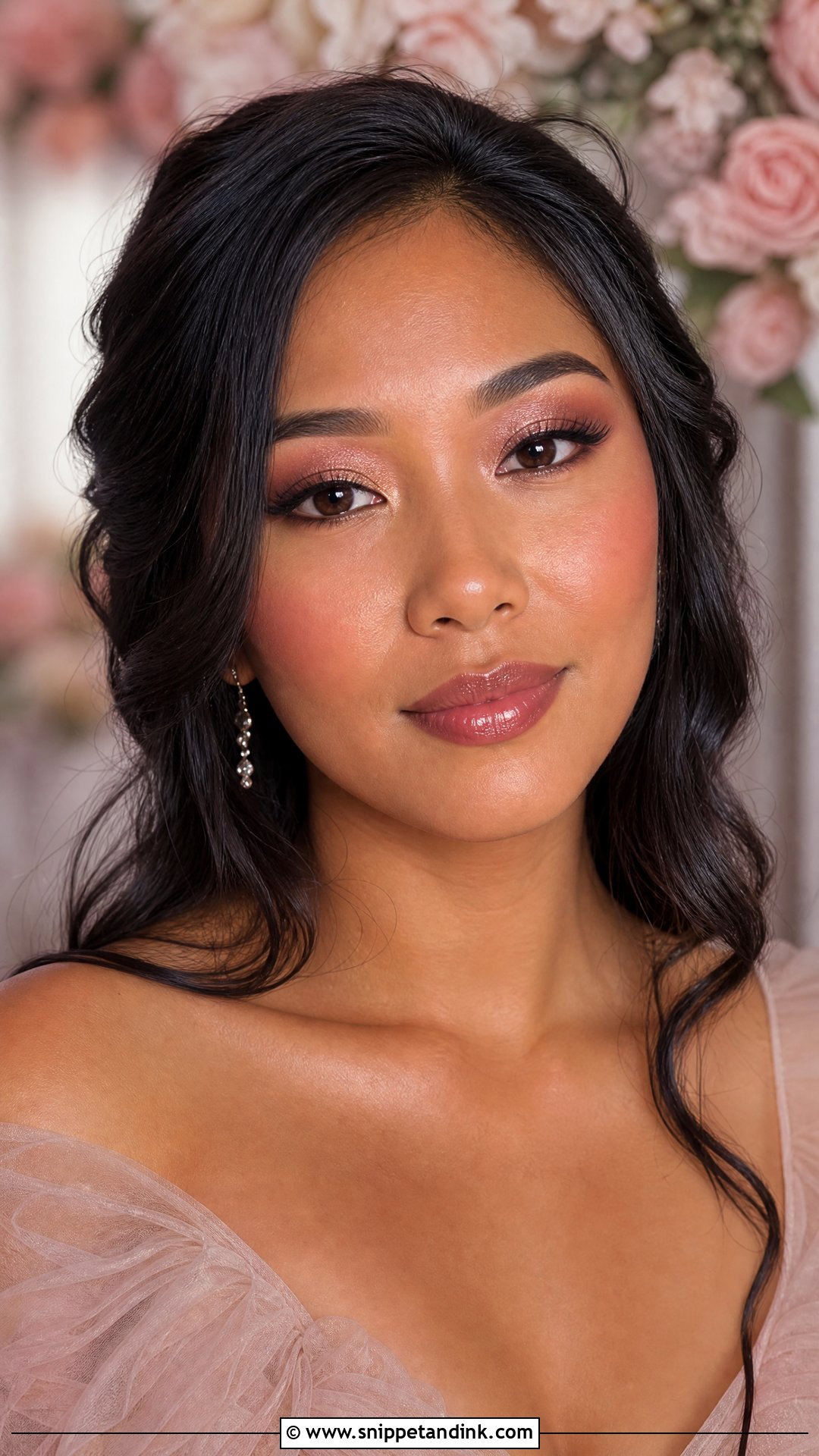 Rose Gold Wedding Makeup For Brown Skin - Snippet and Ink - 20 Wedding Makeup Brown Skin Ideas