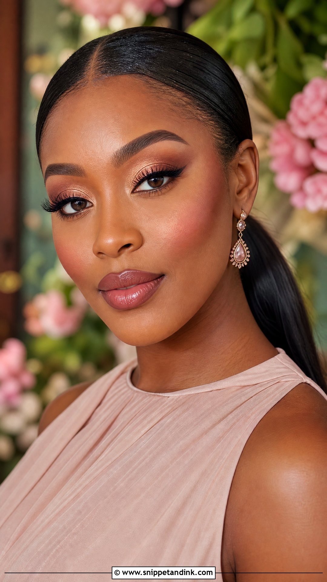 Rose Gold Wedding Makeup For Dark Skin - Snippet and Ink - 25 Wedding Makeup Dark Skin Ideas