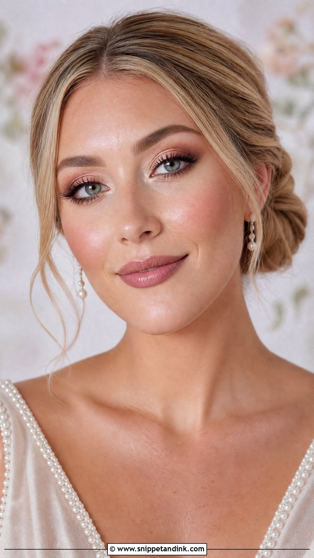 Rose Gold Wedding Makeup For Green Eyes - Snippet and Ink - 20 Natural Glowy Wedding Makeup for Green Eyes
