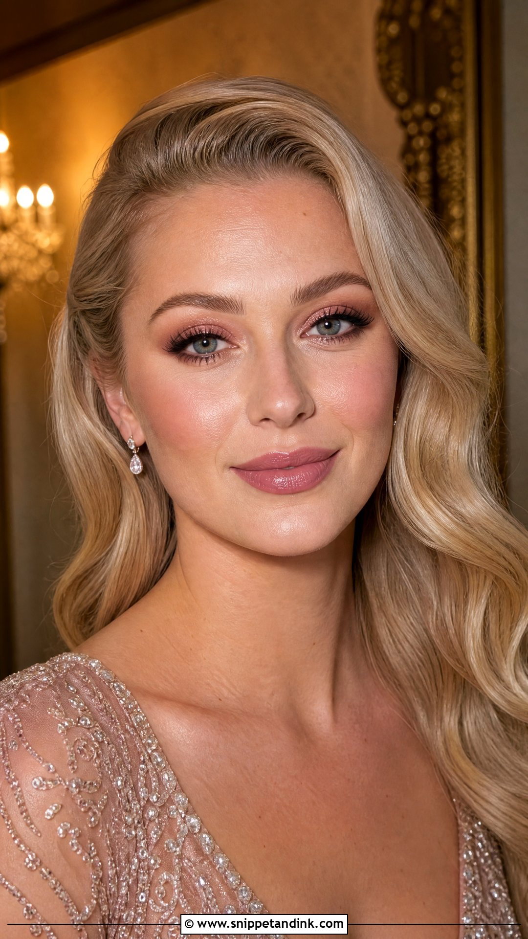 Rose Gold Wedding Makeup For Green Eyes - Snippet and Ink - 25 Natural Wedding Makeup for Green Eyes