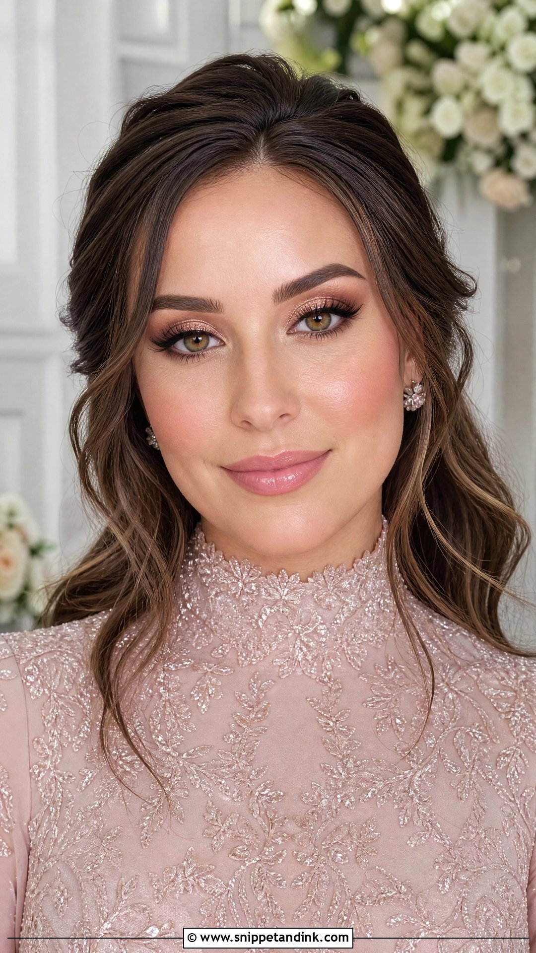 Rose Gold Wedding Makeup For Hazel Eyes Brunette - Snippet and Ink - 20 Wedding Makeup for Hazel Eyes Brunette