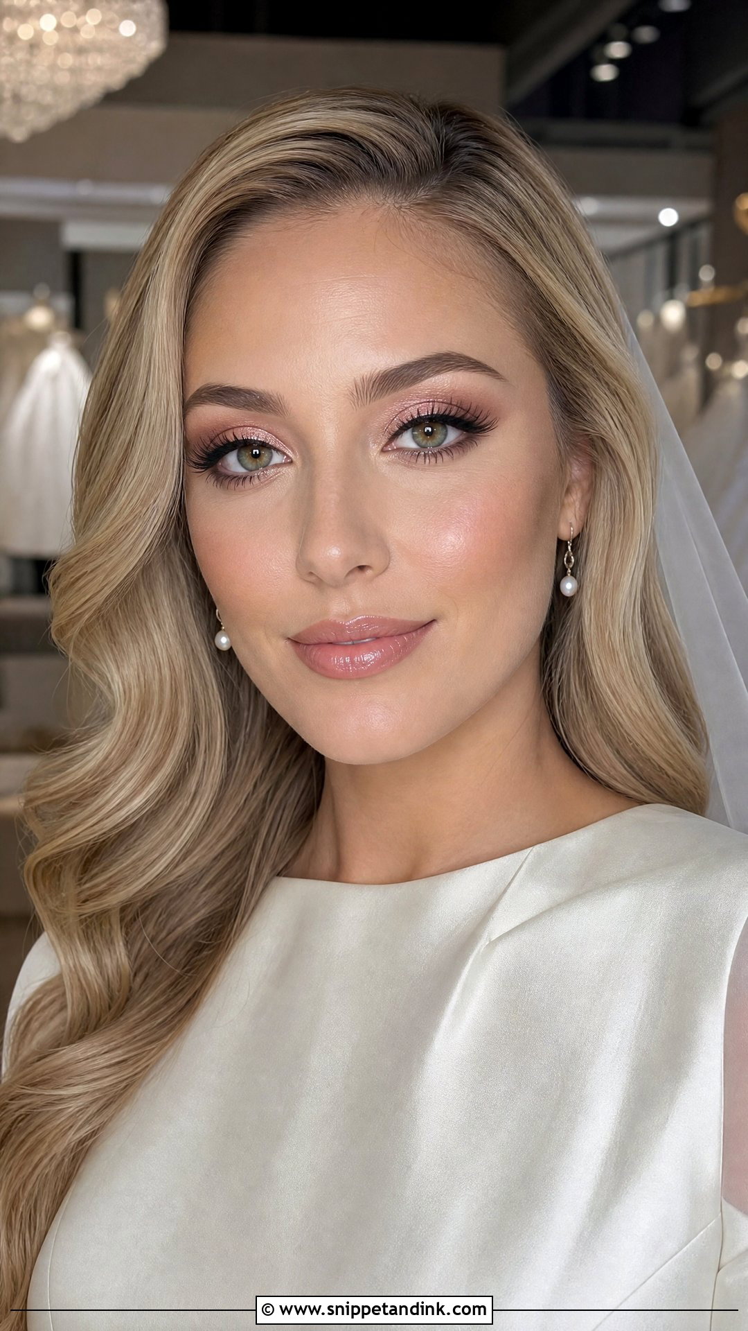 Rose Gold Wedding Makeup For Hazel Eyes - Snippet and Ink - 20 Full Glam Wedding Makeup for Hazel Eyes