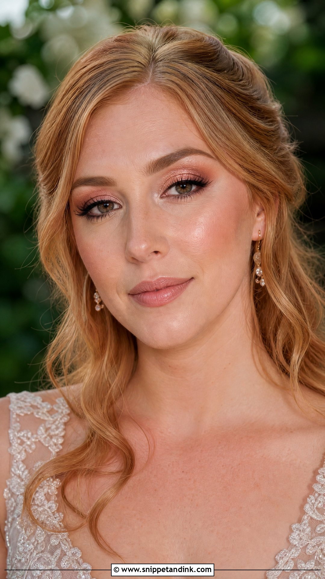 Rose Gold Wedding Makeup For Hooded Eyes - Snippet and Ink - 25 Wedding Makeup Hooded Eyes