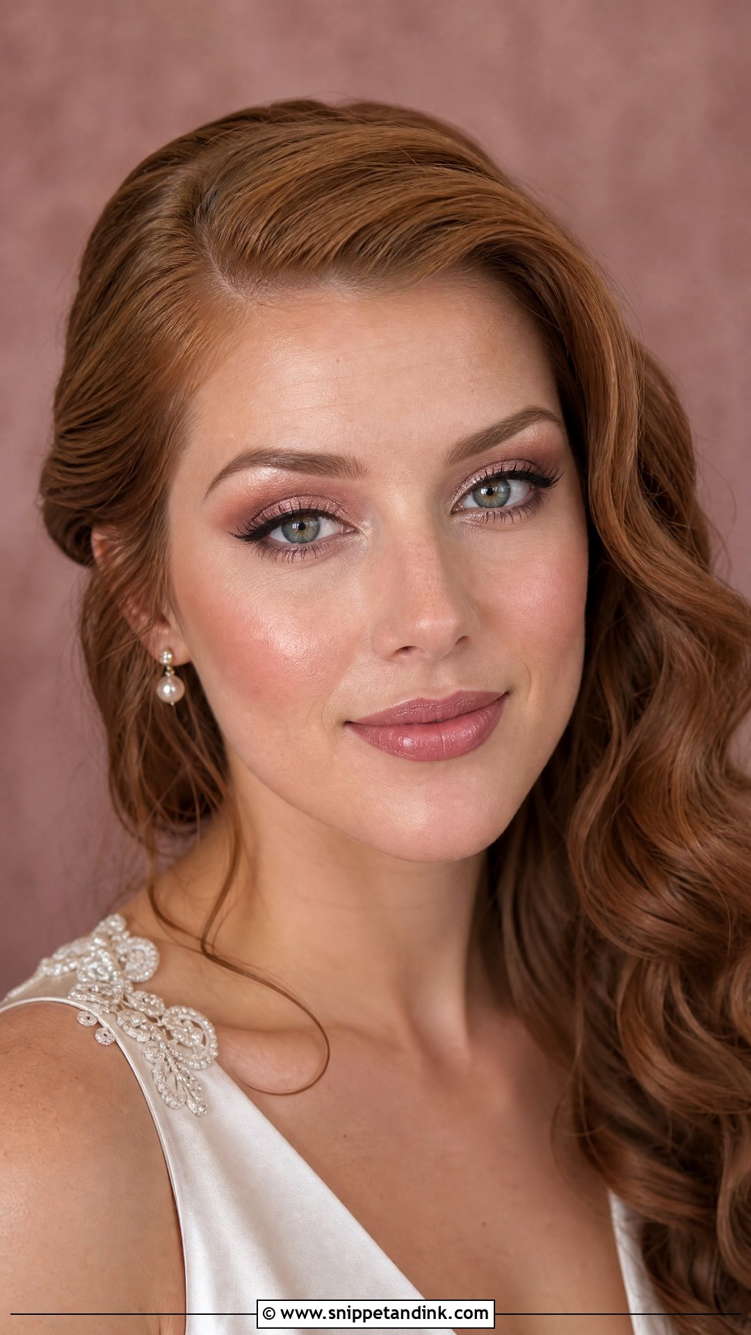 Rose Gold Wedding Makeup For Hooded Eyes - Snippet and Ink - 20 Wedding Makeup Hooded Eyes Brides