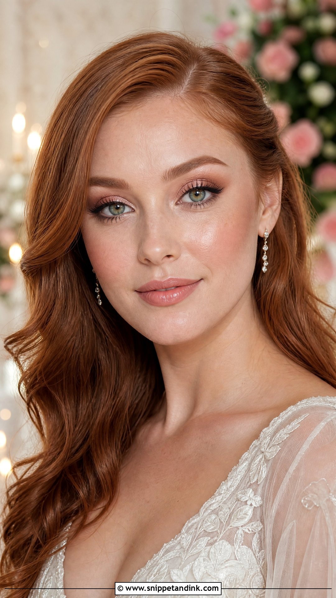 Rose Gold Wedding Makeup For Redheads - Snippet and Ink - 25 Wedding Makeup Redhead Ideas