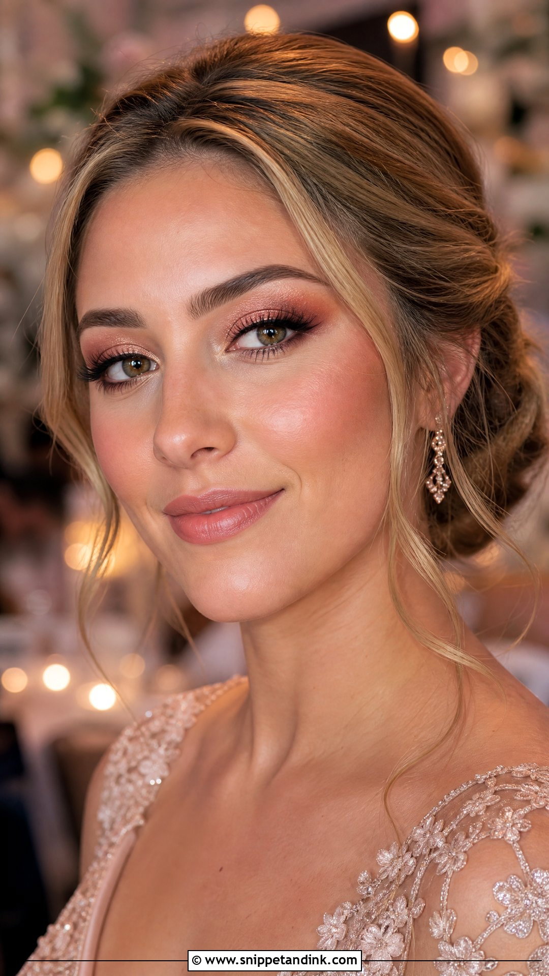 Rose Gold Wedding Makeup for Blonde Hair - Snippet and Ink - 20 Wedding Makeup for Blue Eyes and Blonde Hair