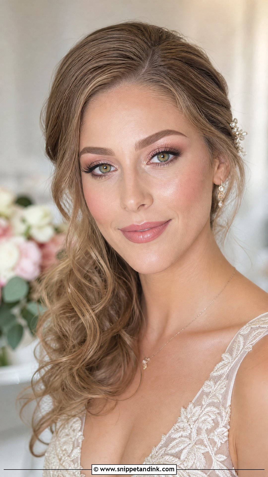 Rose Gold Wedding Makeup for Green Eyes - Snippet and Ink - 20 Natural Wedding Make Up for Green Eyes