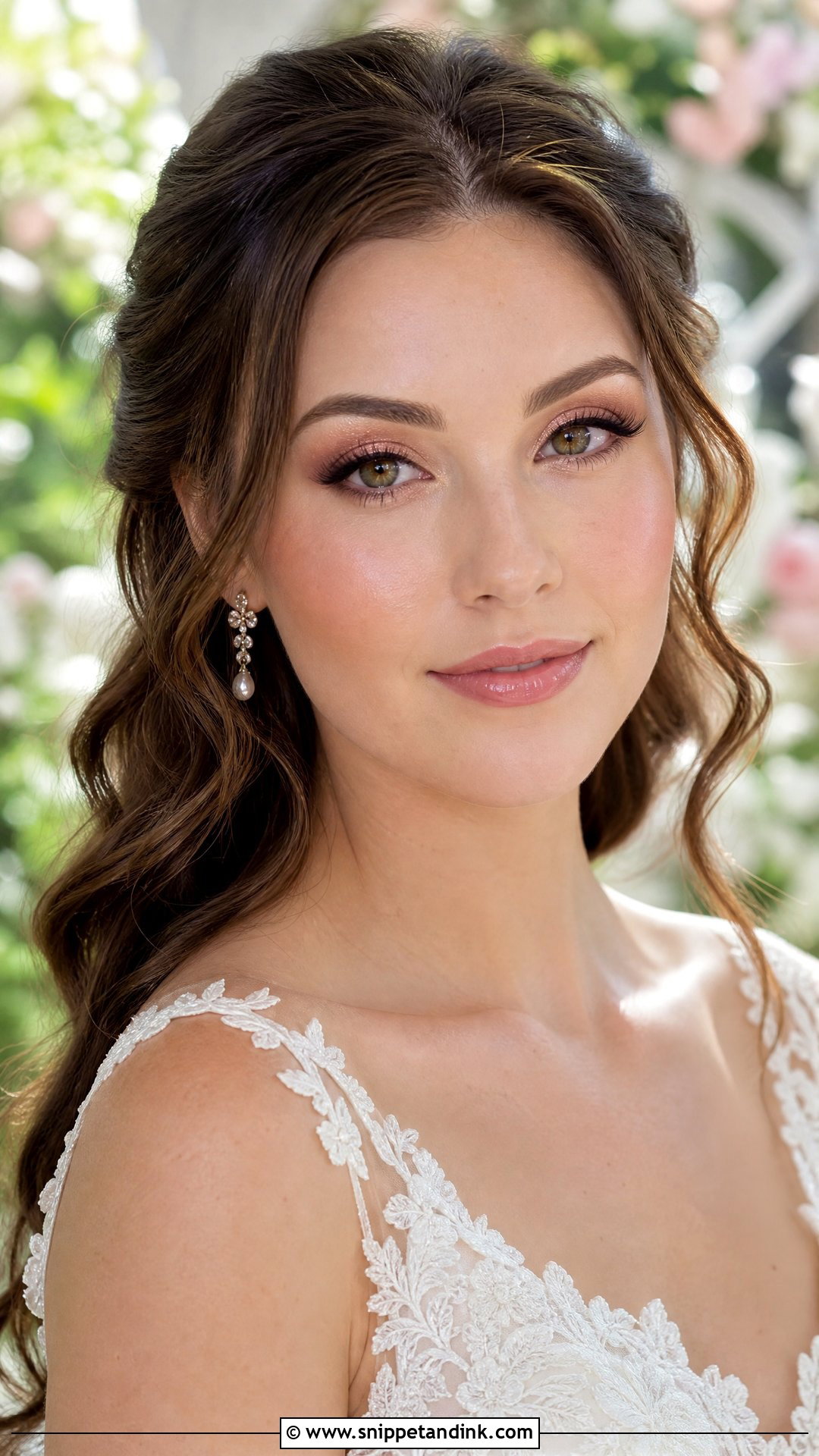 Rose Gold Wedding Makeup for Hazel Eyes - Snippet and Ink - 20 Wedding Makeup for Hazel Eyes and Brown Hair