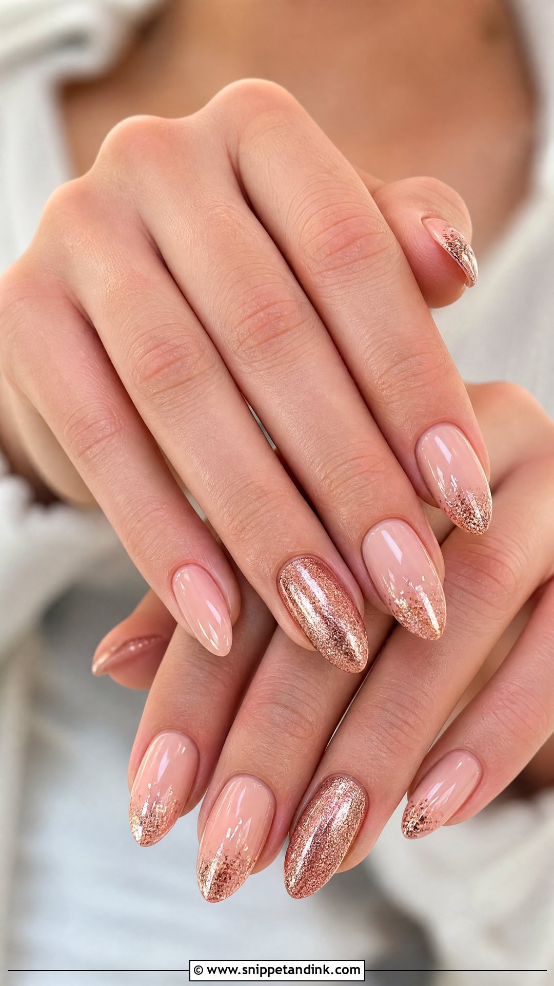 Rose Gold Wedding Nails - Snippet and Ink - 25 Nail for Wedding Ideas