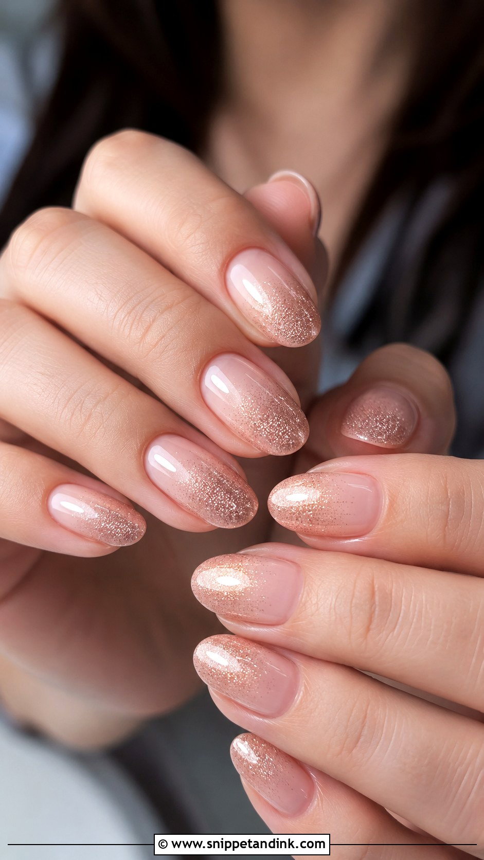 Rose Gold Wedding Nails - Snippet and Ink - 30 Wedding Day Nails for Bride