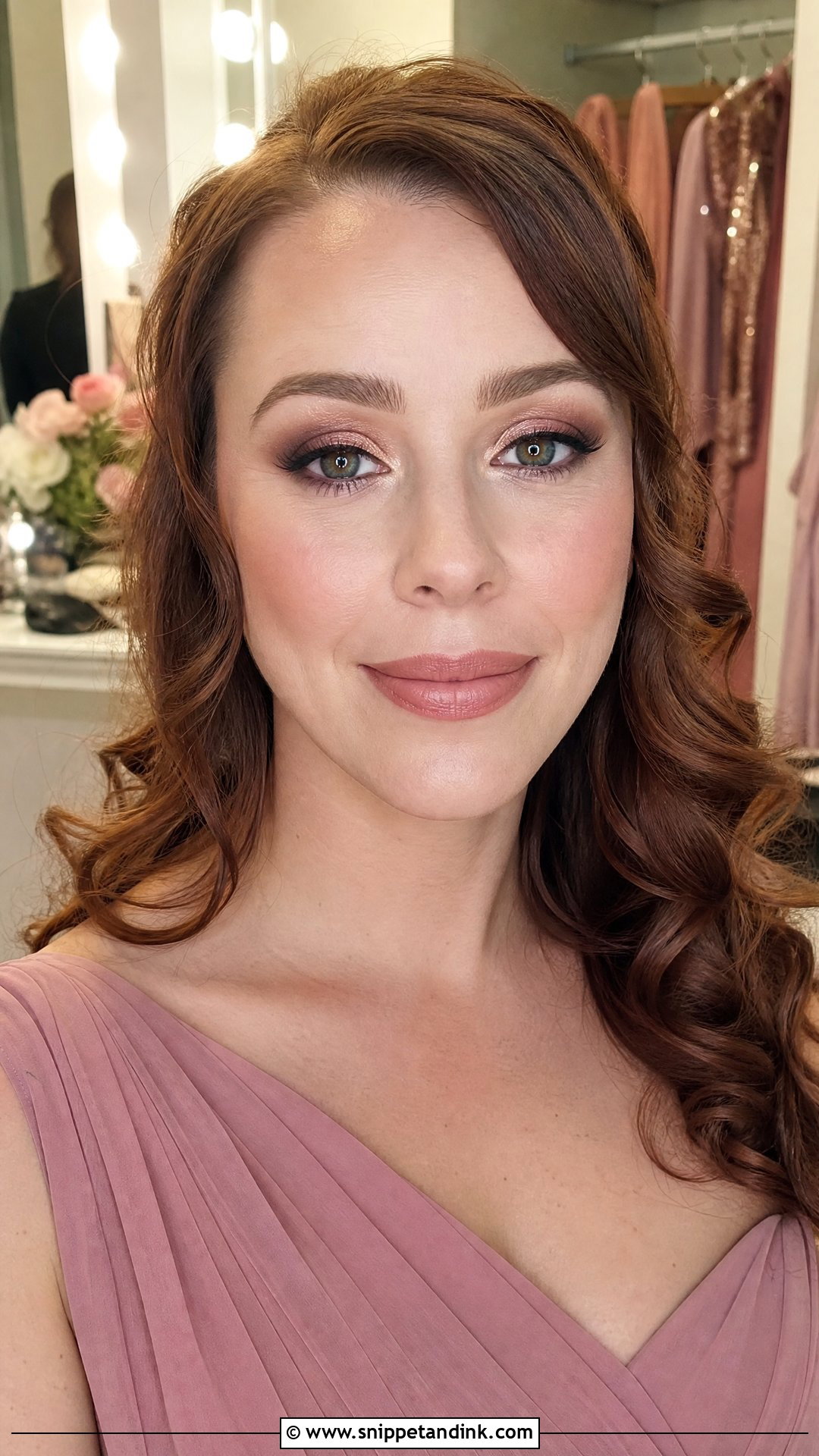 Rose Gold Wedding Party Makeup - Snippet and Ink - 25 Makeup for Wedding Party Ideas