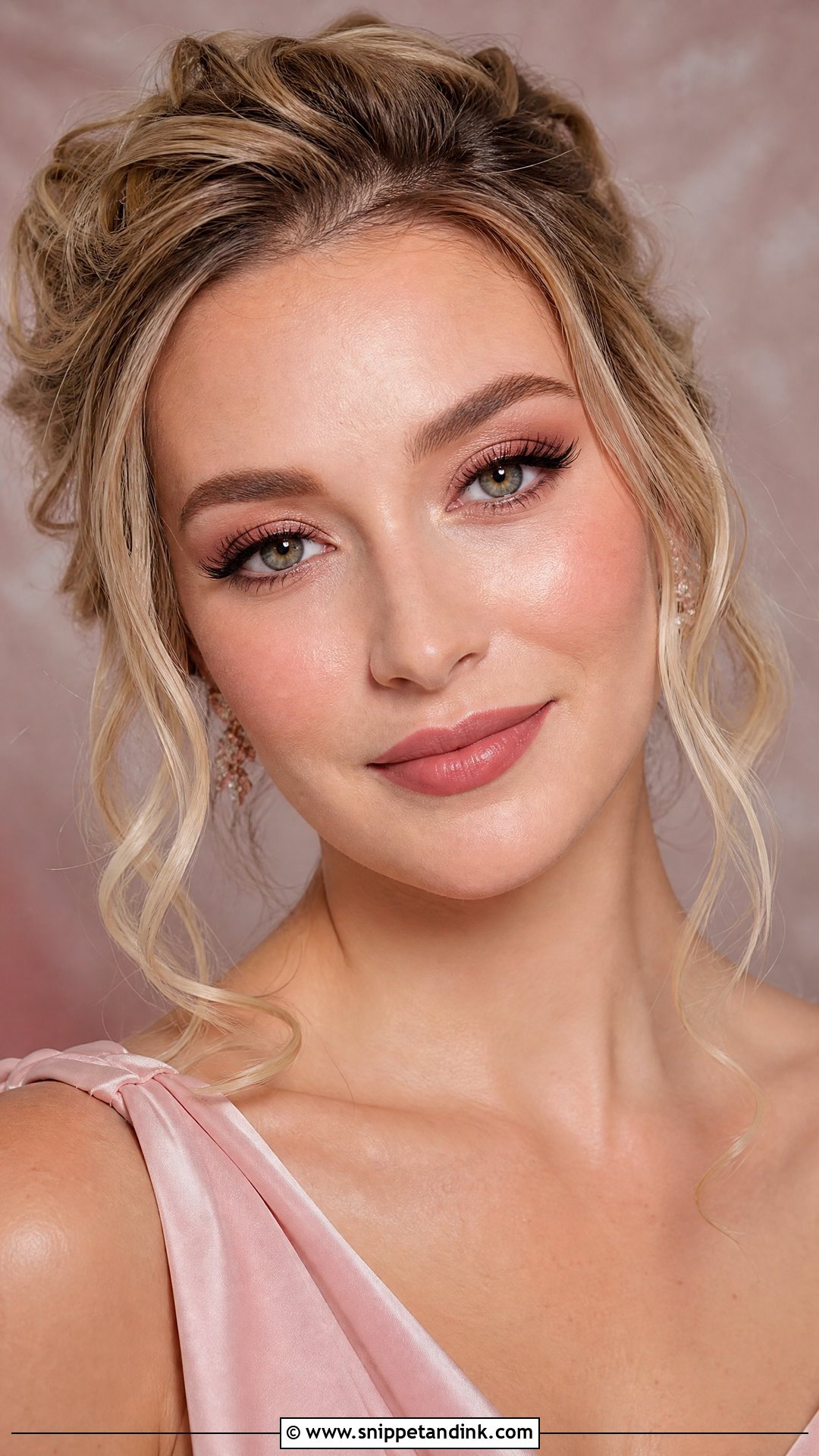 Rose Gold Winter Wedding Makeup - Snippet and Ink - 20 Winter Wedding Makeup Looks
