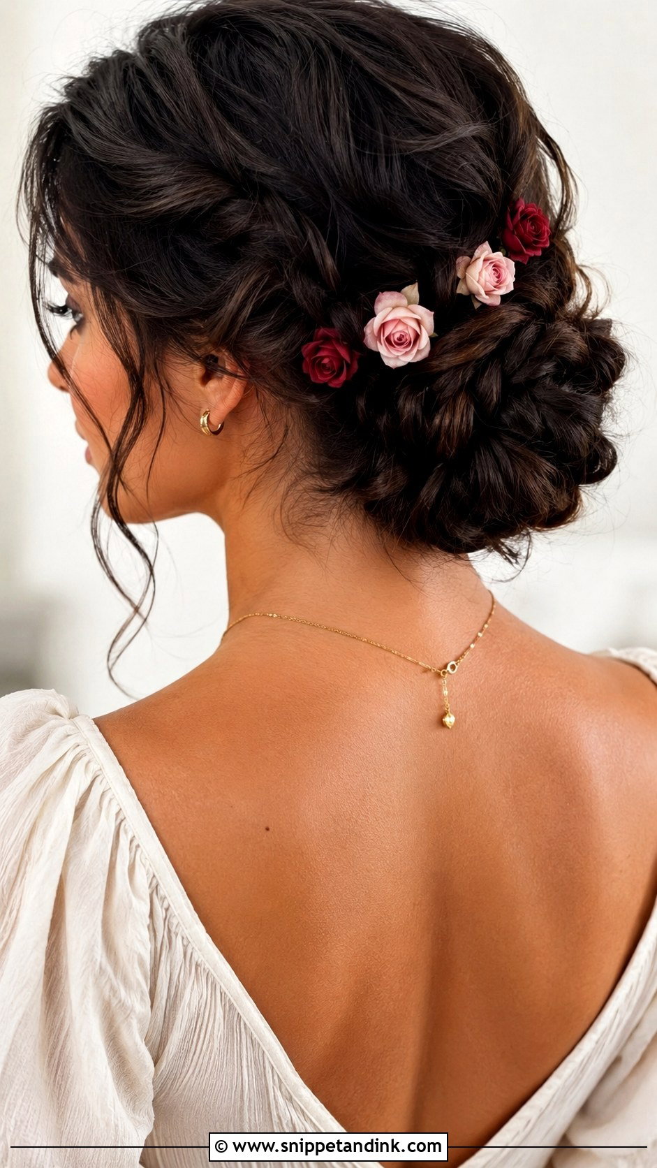 Rose Hair Pins - Snippet and Ink - 15 Valentines Hair Accessories