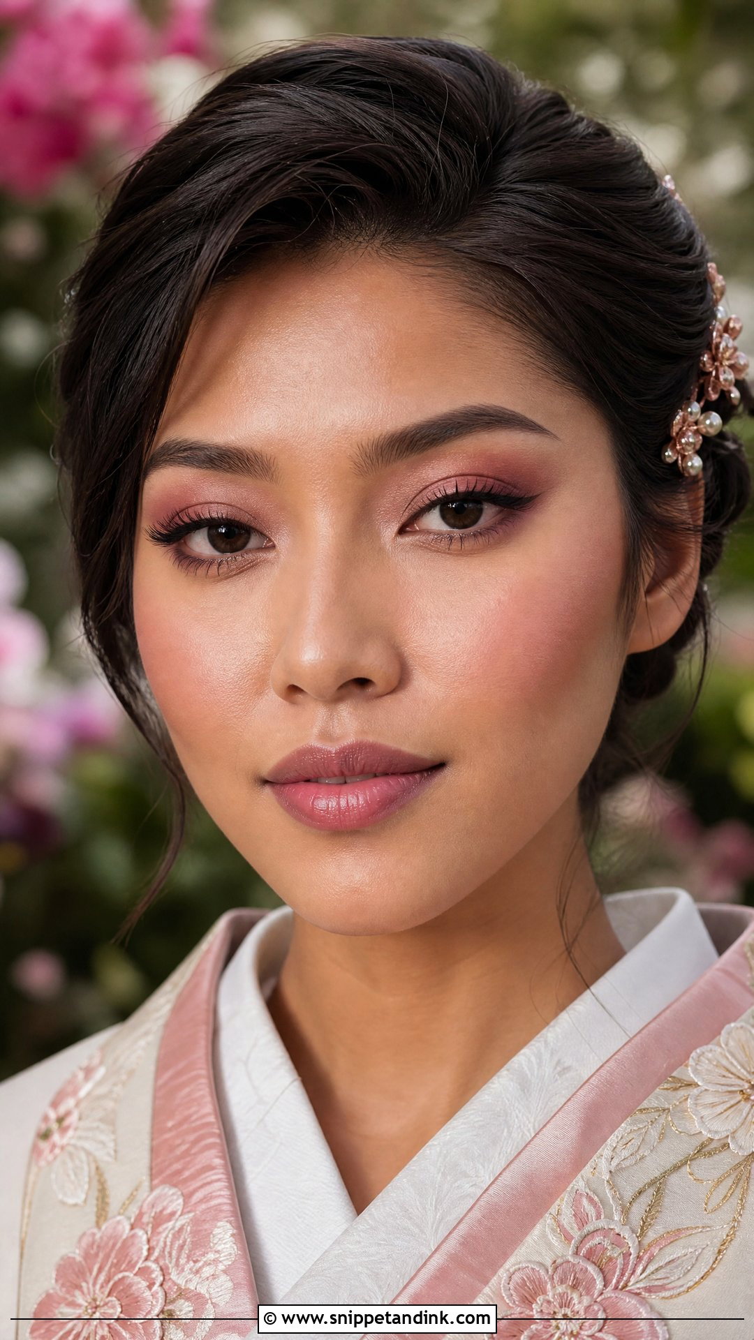 Rose Japanese Wedding Makeup - Snippet and Ink - 20 Japanese Wedding Makeup Ideas